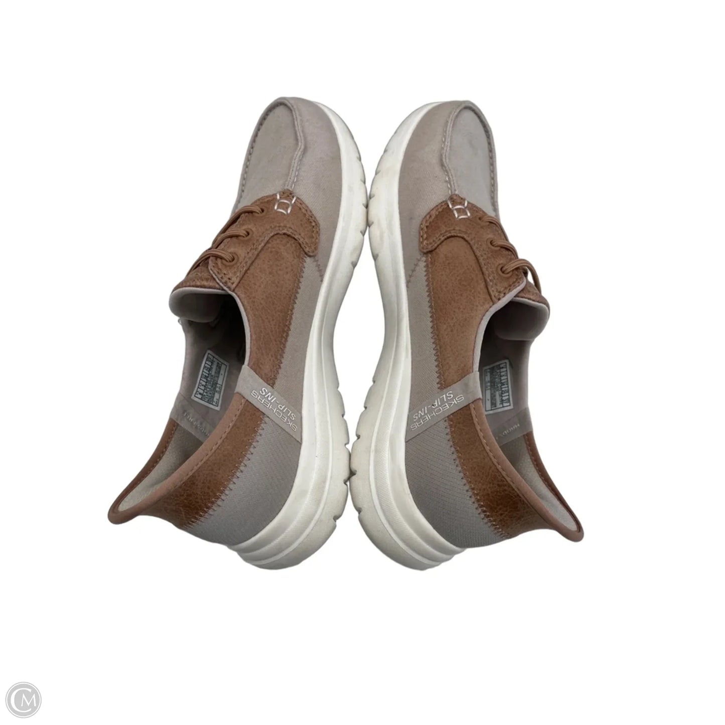 Shoes Flats By Skechers In Tan, Size: 8