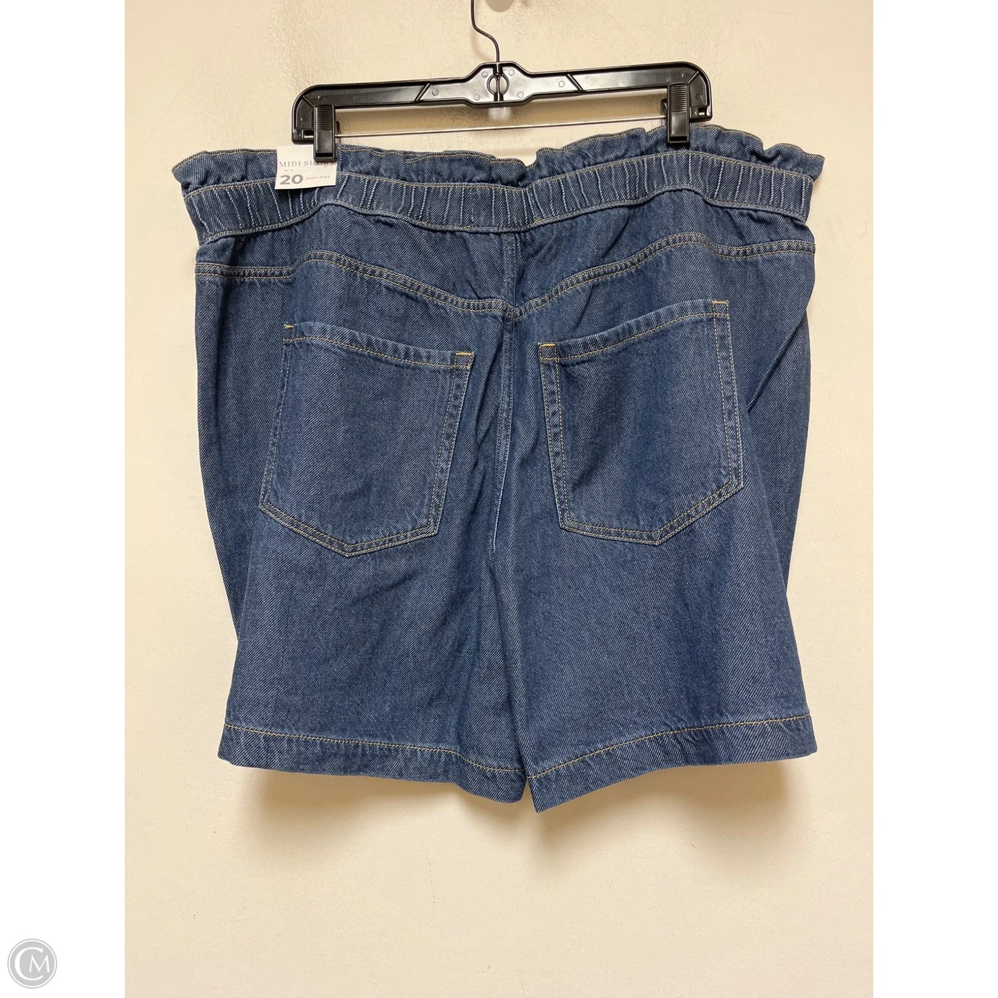 Shorts By Lane Bryant In Blue Denim, Size: 20