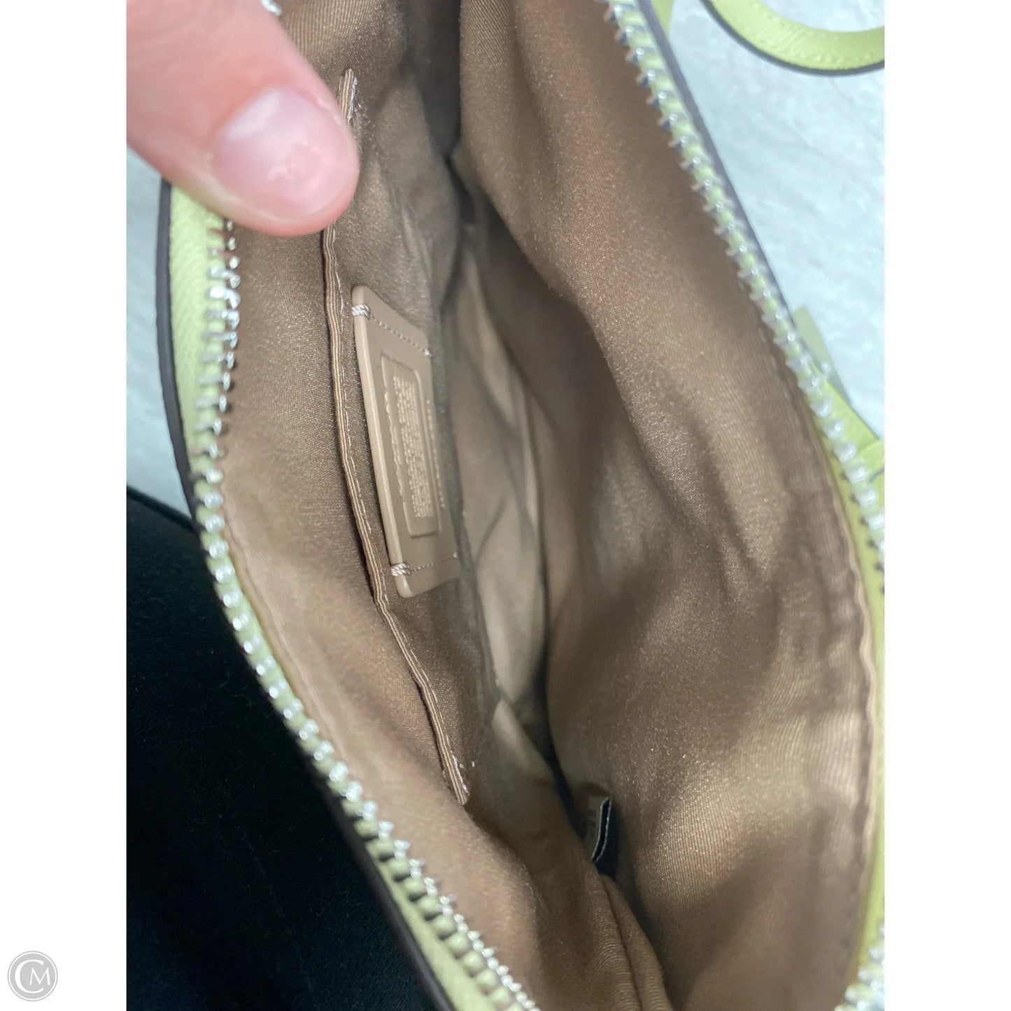 Crossbody Designer By Coach, Size: Medium