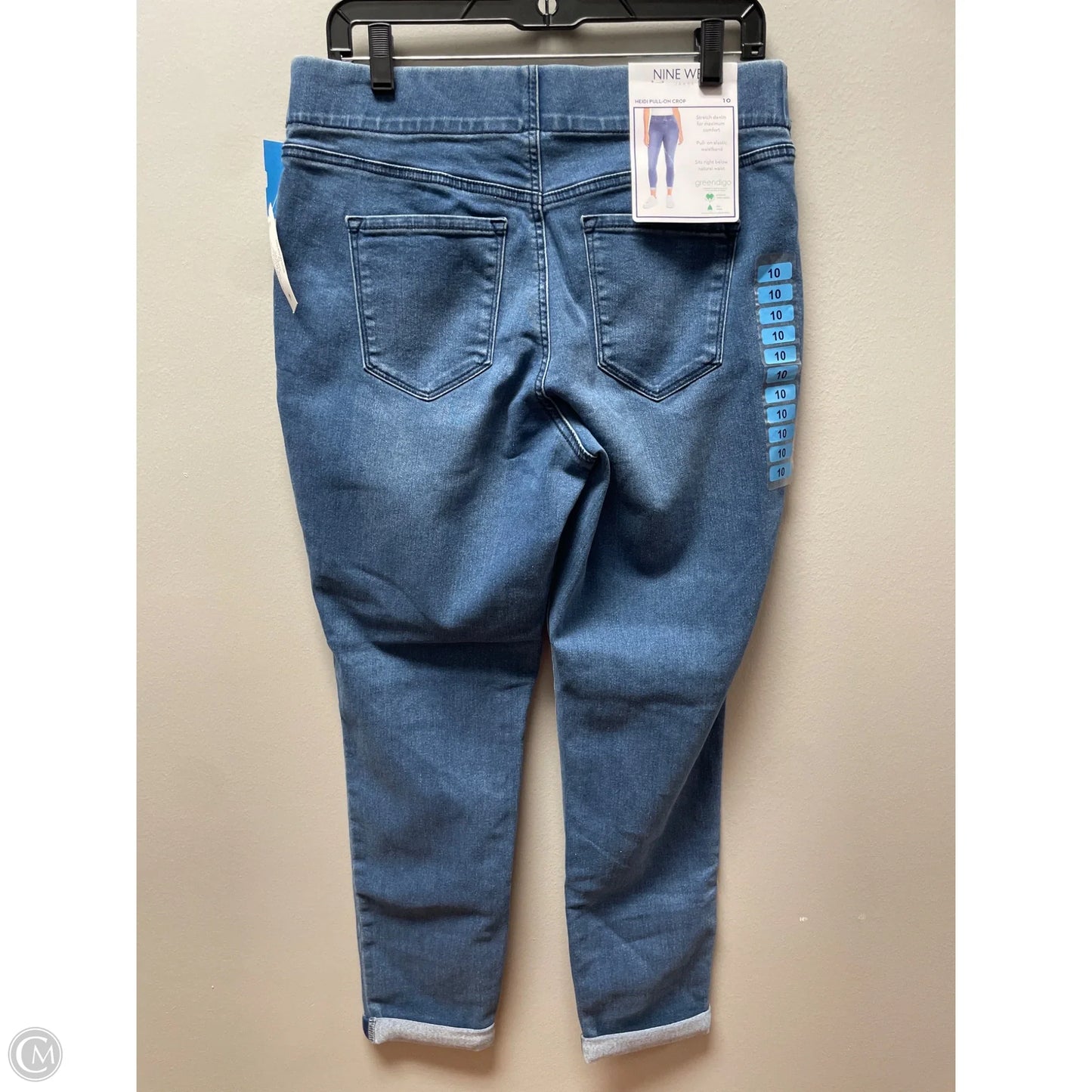 Jeans Jeggings By Nine West Apparel In Blue Denim, Size: 10