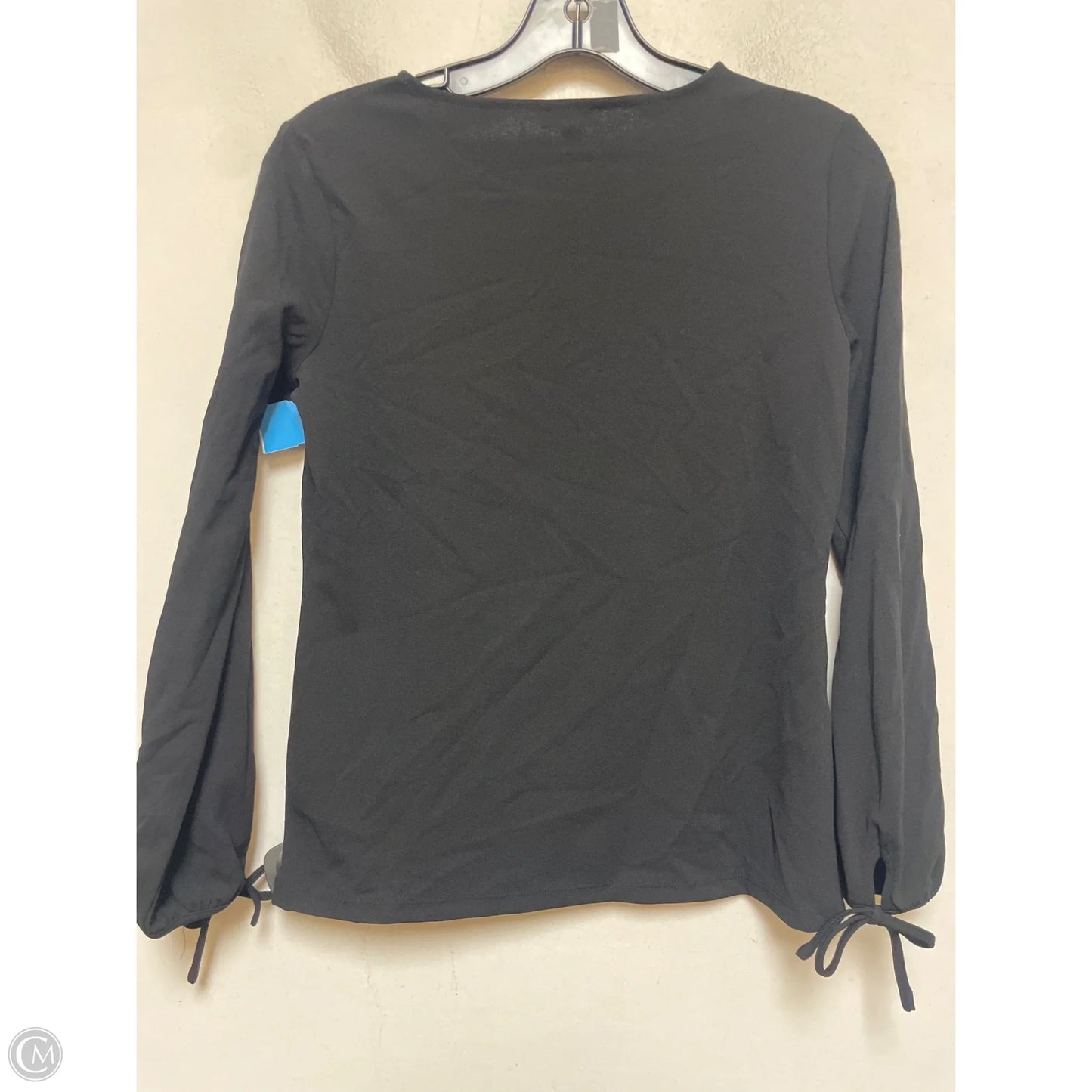 Top Long Sleeve By Talbots In Black, Size: S