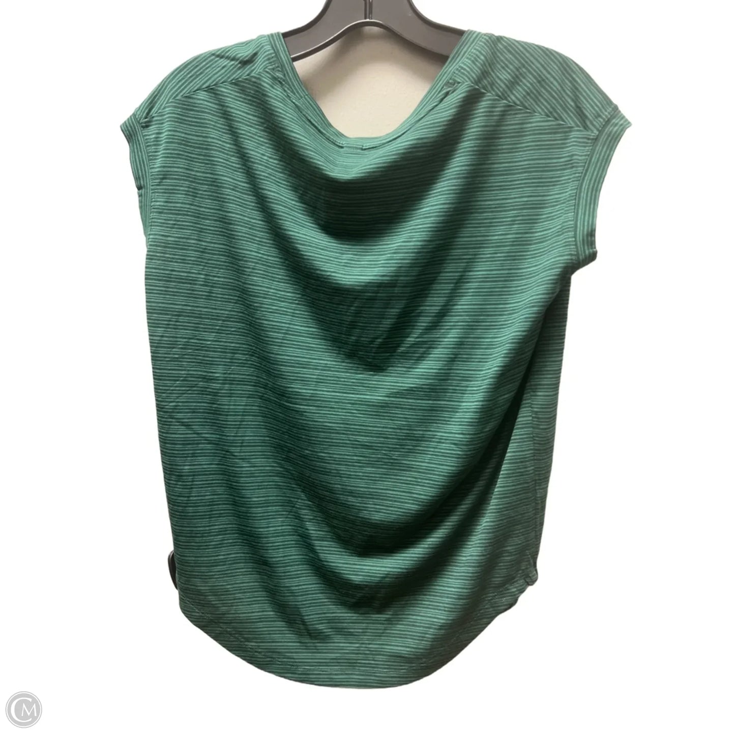 Athletic Top Short Sleeve By Athleta In Green, Size: Xs
