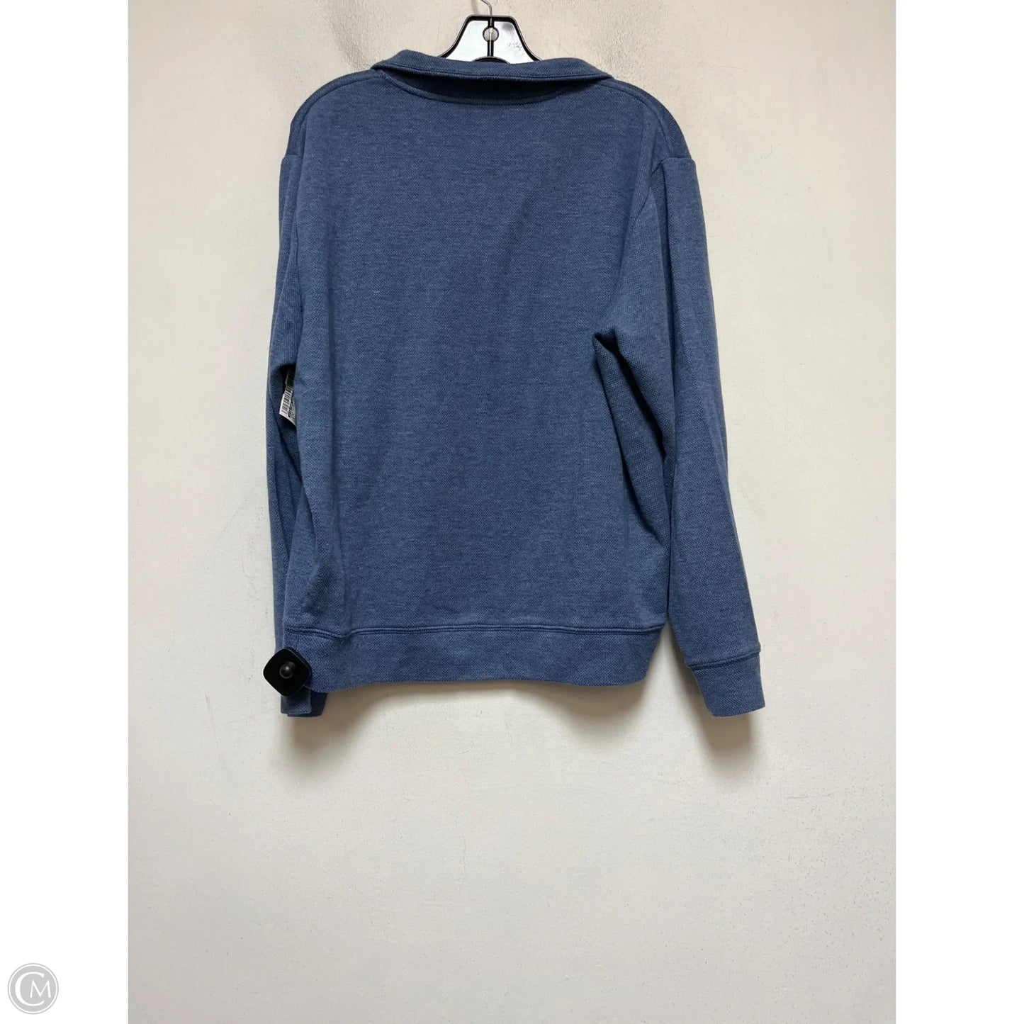 Sweatshirt Collar By Vineyard Vines In Blue, Size: M