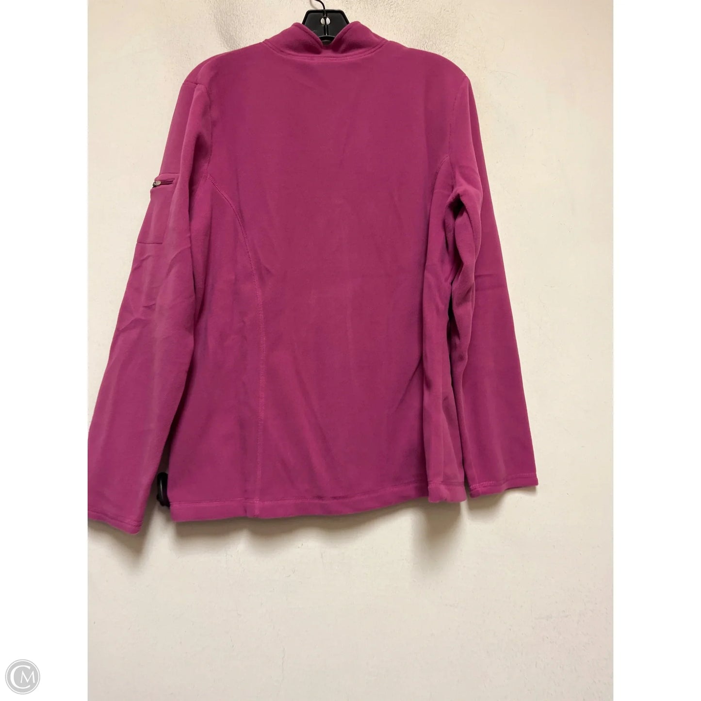 Athletic Jacket By L.l. Bean In Purple, Size: L