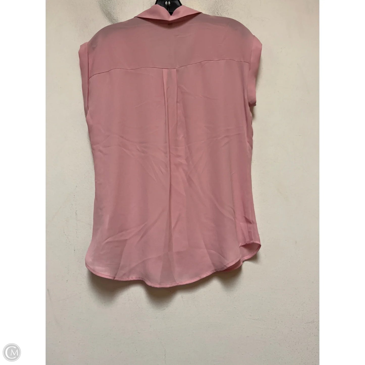 Top Short Sleeve By Express In Pink, Size: S