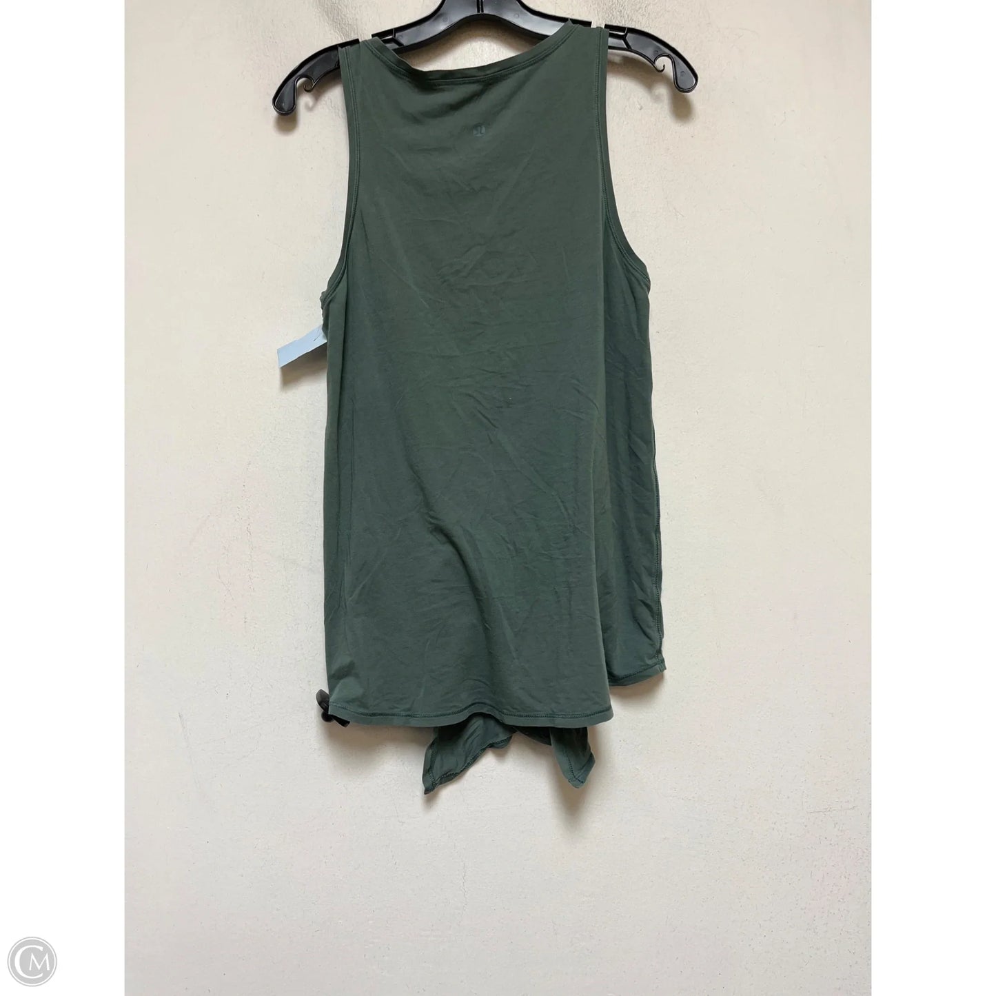 Athletic Tank Top By Lululemon In Green, Size: M