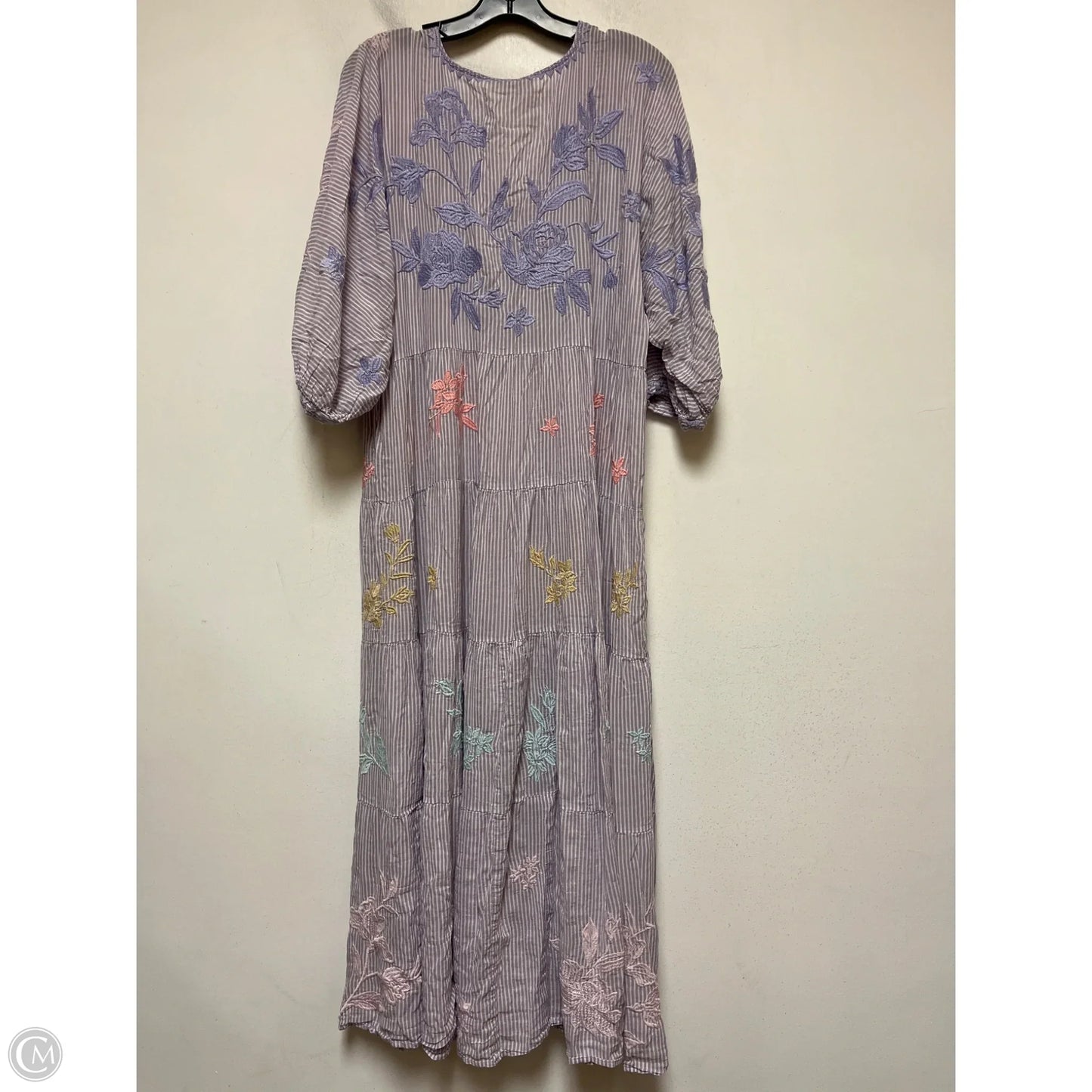 Dress Casual Maxi By Johnny Was In Purple, Size: L