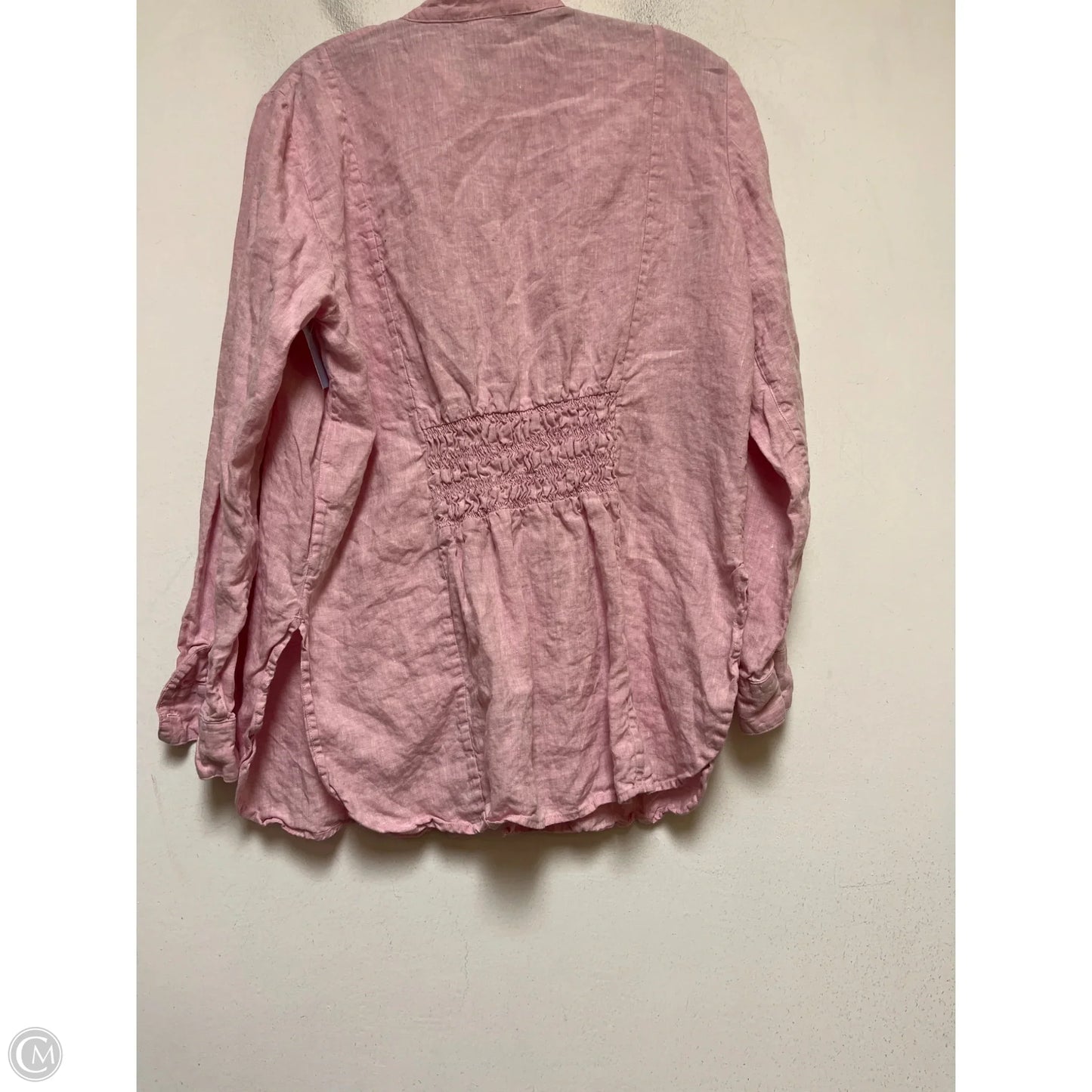 Top Long Sleeve By Clothes Mentor In Pink, Size: Xl