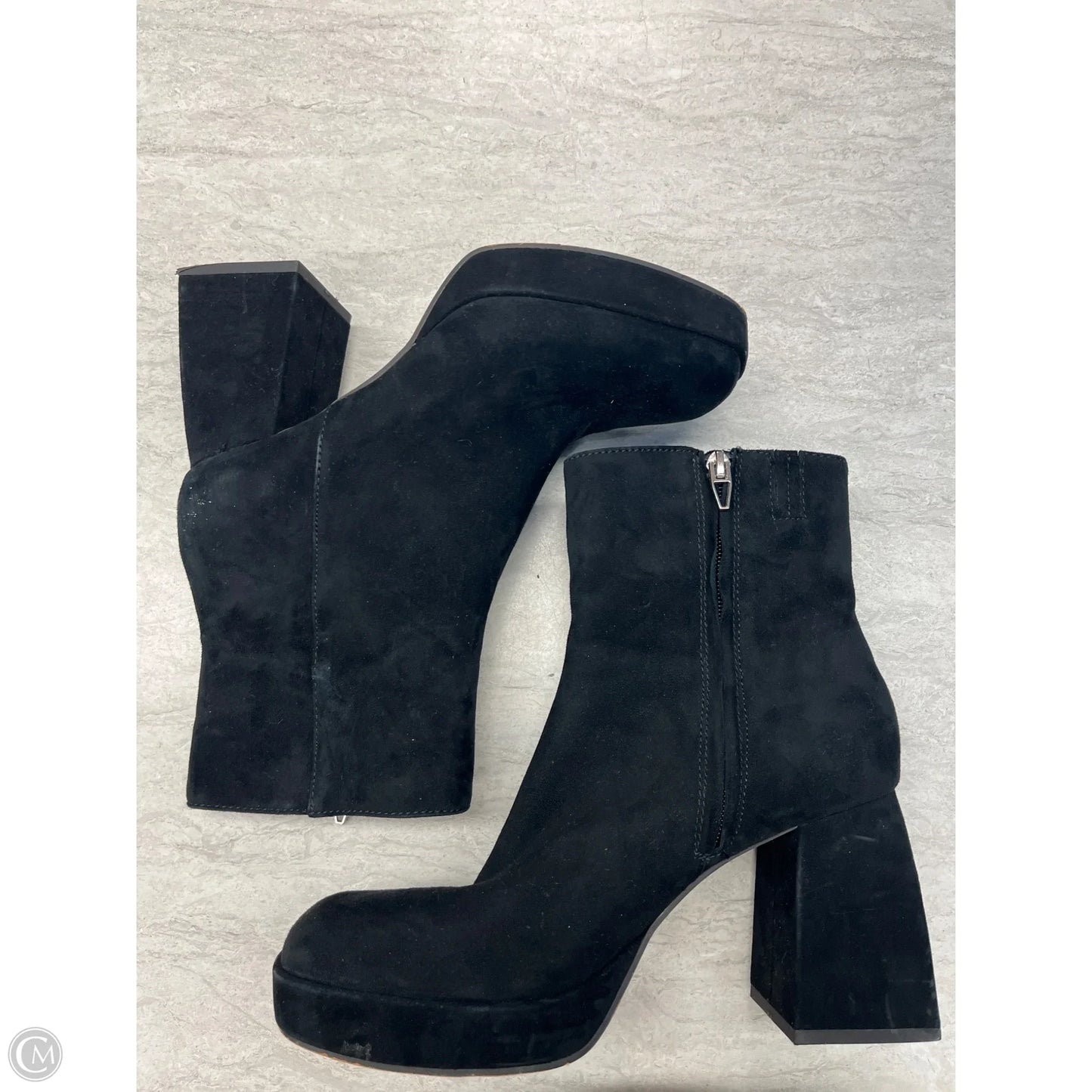 Boots Ankle Heels By Dolce Vita In Black, Size: 7.5