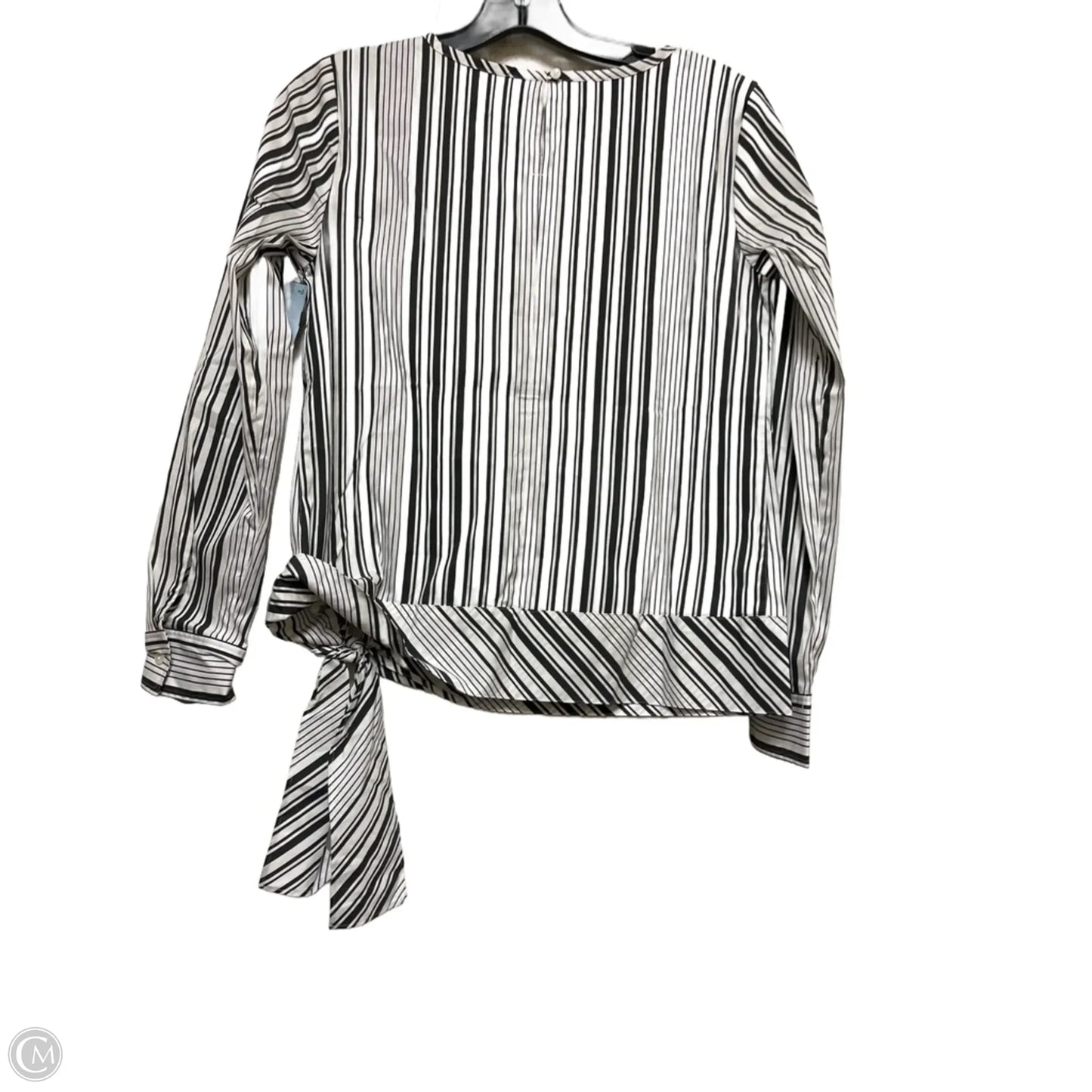 Top Long Sleeve By Talbots In Striped Pattern, Size: Xs