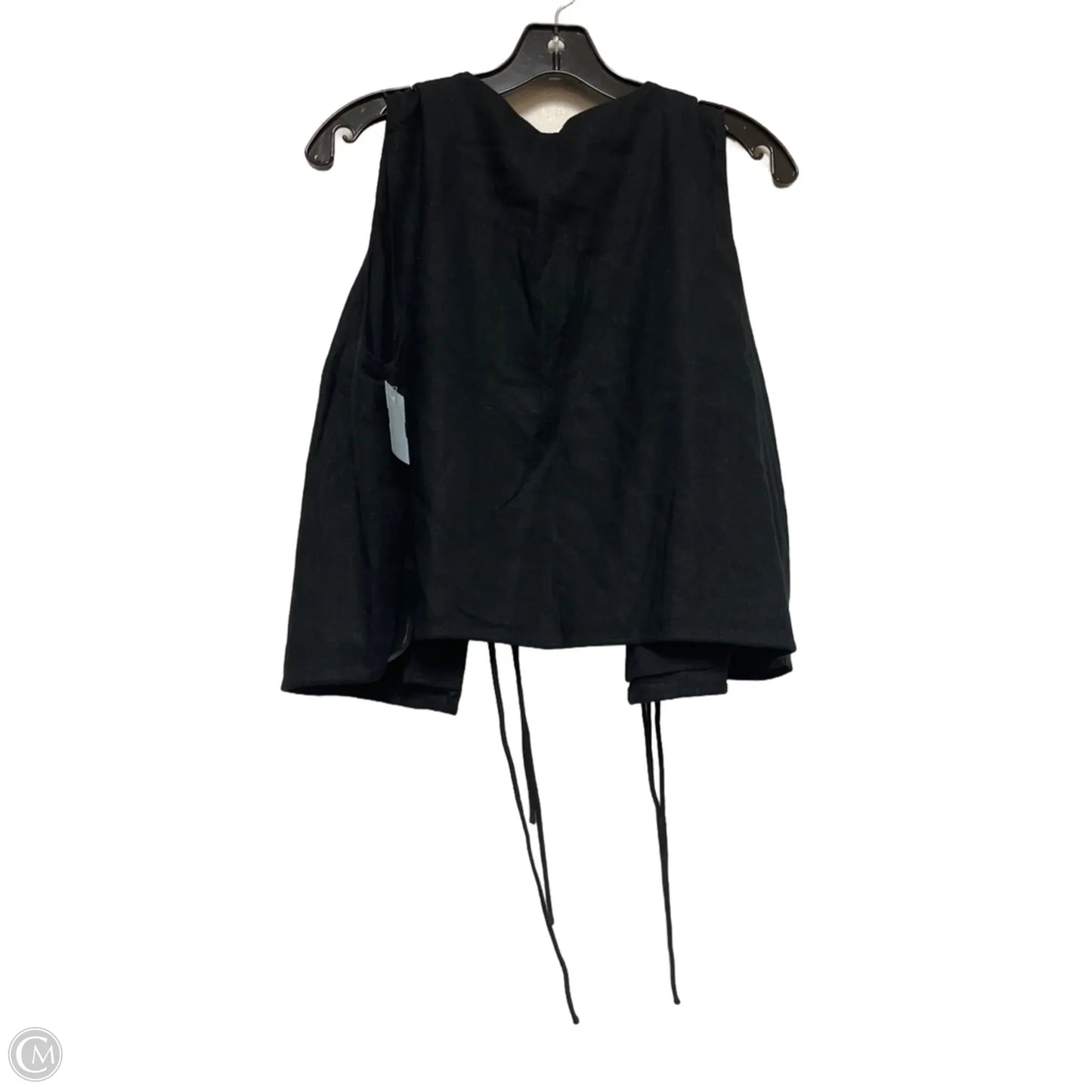 Top Sleeveless By Abercrombie And Fitch In Black, Size: L