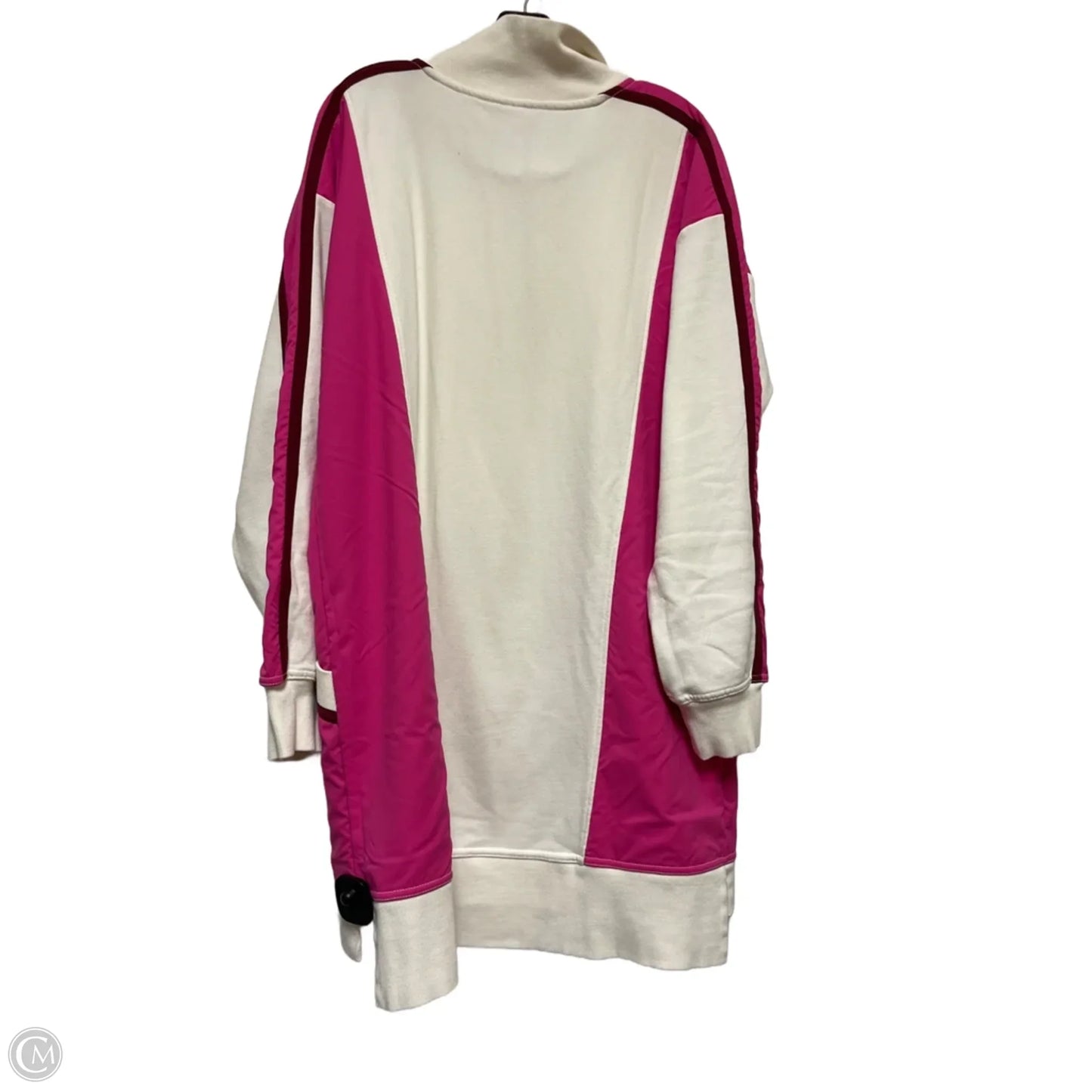 Athletic Dress By Daily Practice By Anthropologie In Pink & White, Size: Xl