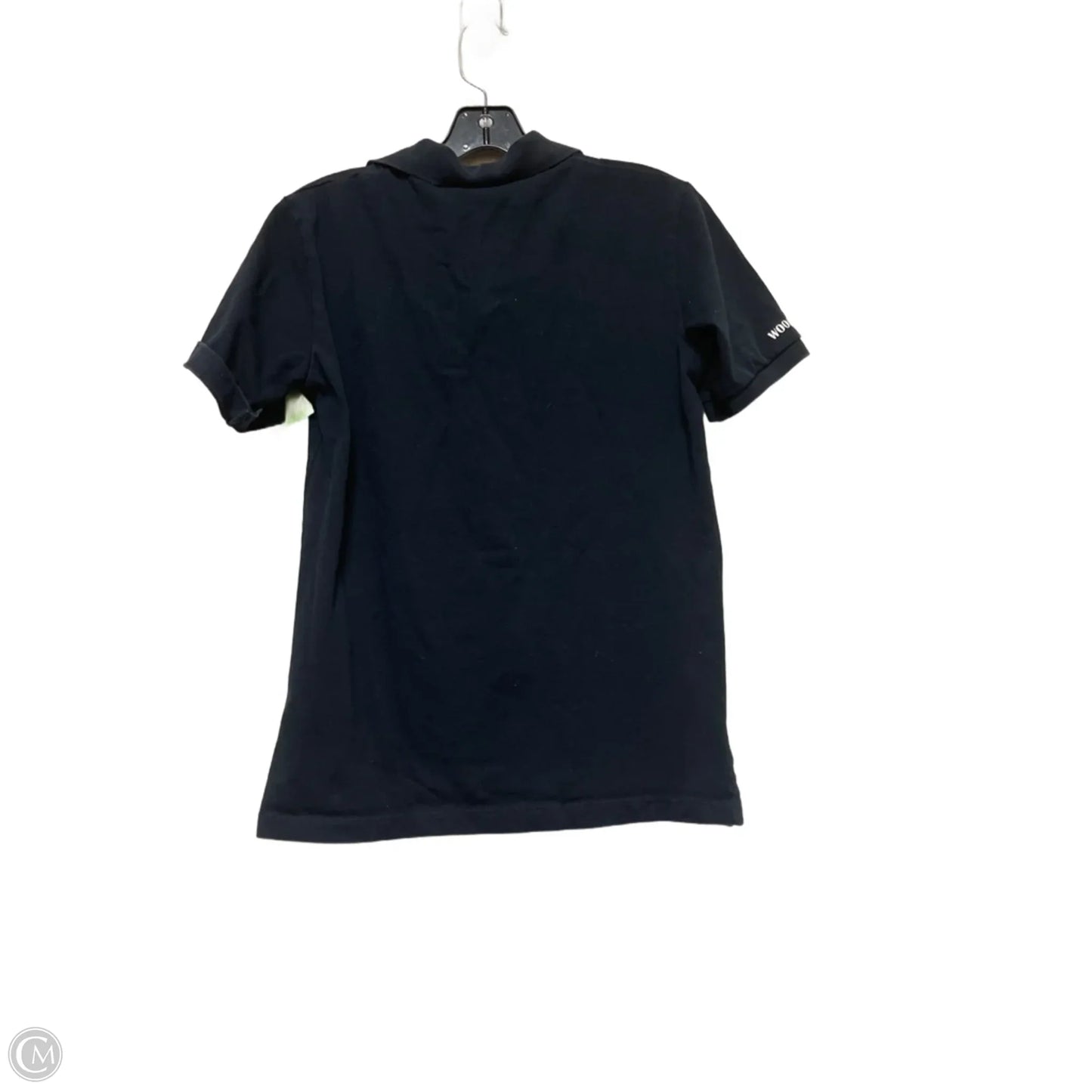 Top Short Sleeve By Zara In Black, Size: S