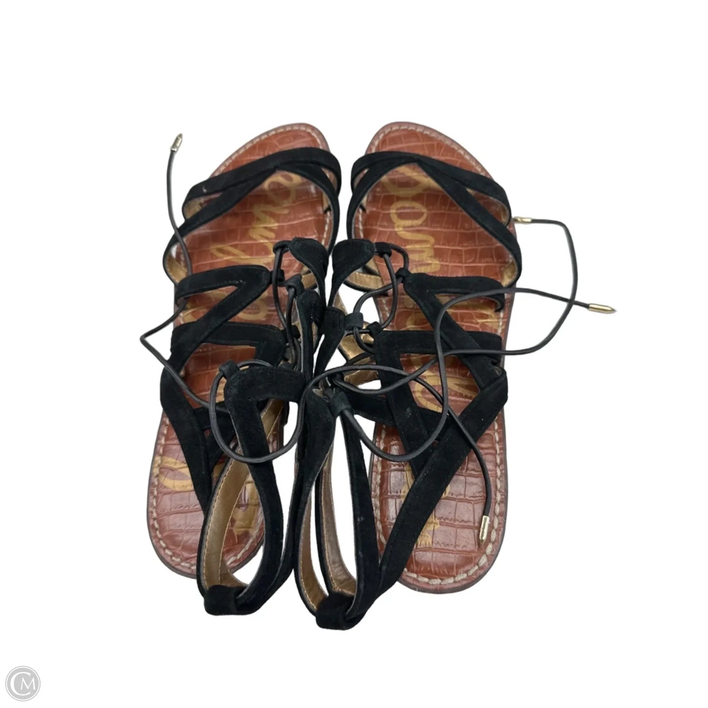 Sandals Flats By Sam Edelman In Black, Size: 10.5