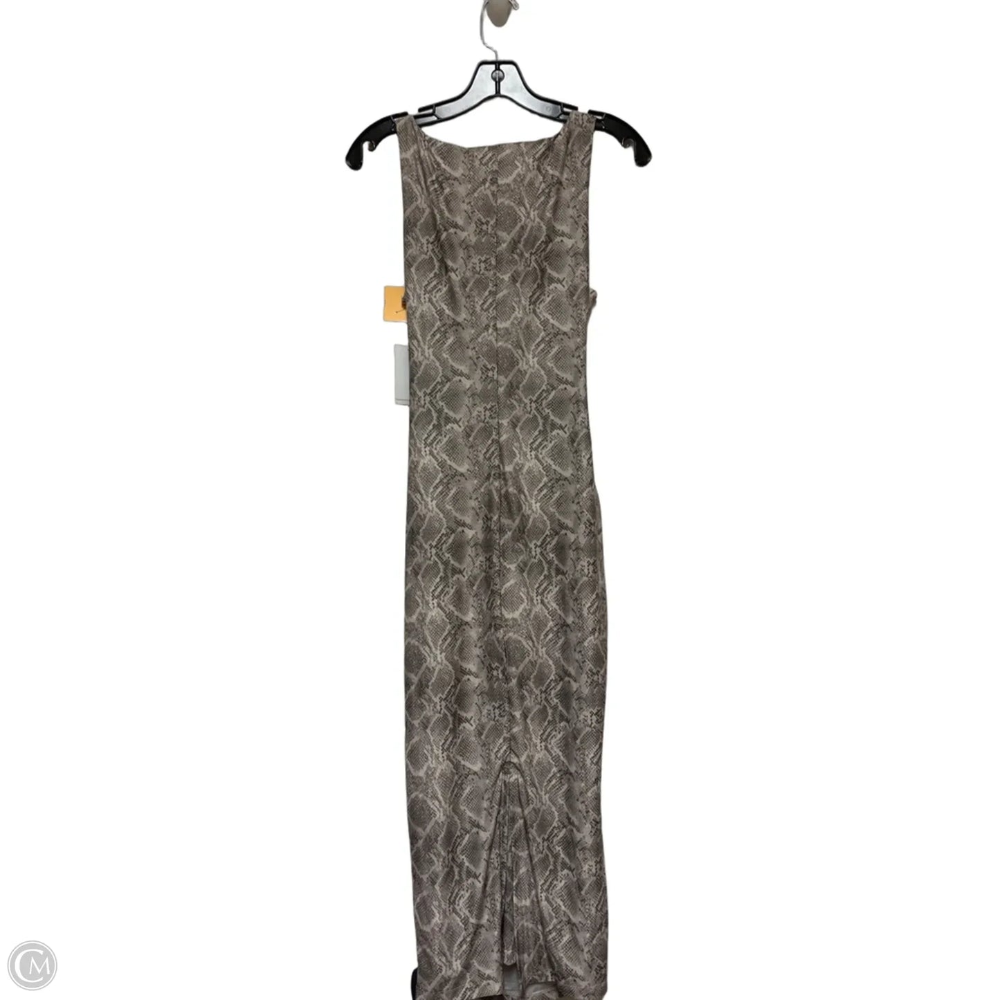 Dress Casual Midi By Good American In Snakeskin Print, Size: S