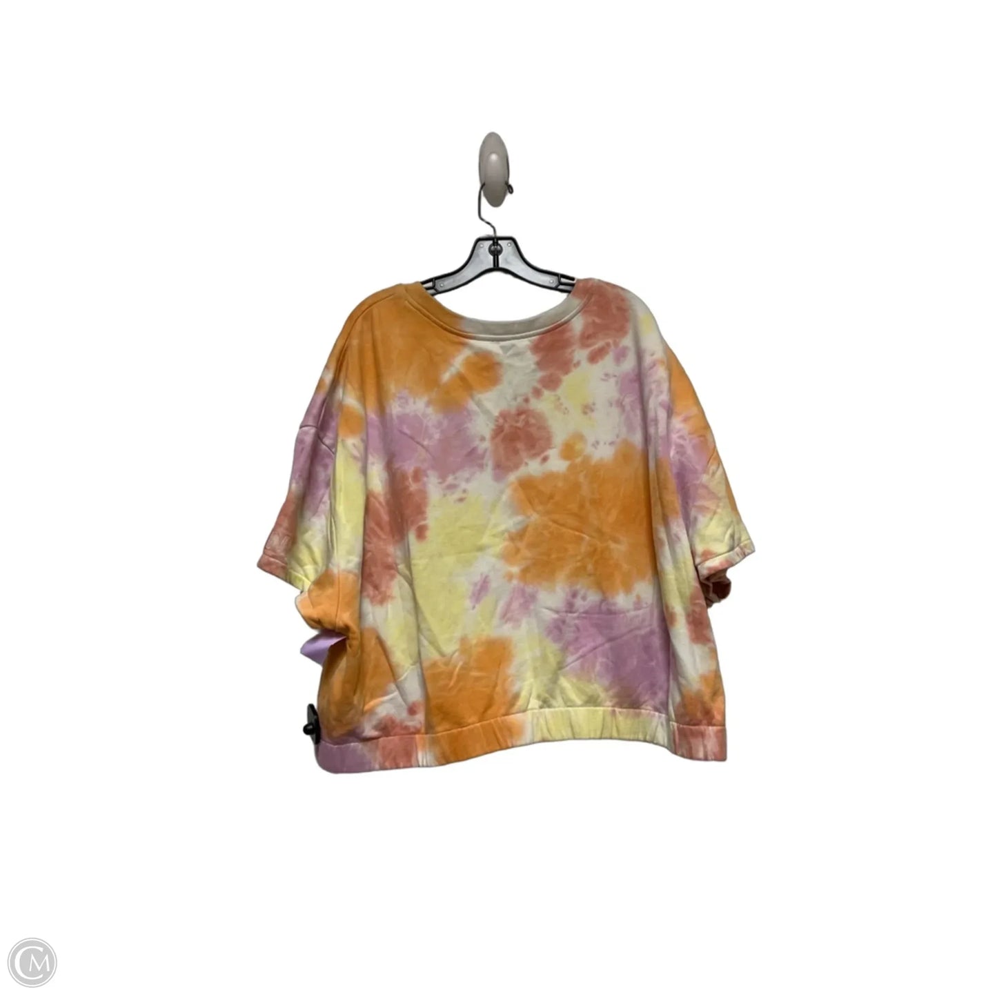 Top Short Sleeve By Disney Store In Tie Dye Print, Size: 3x