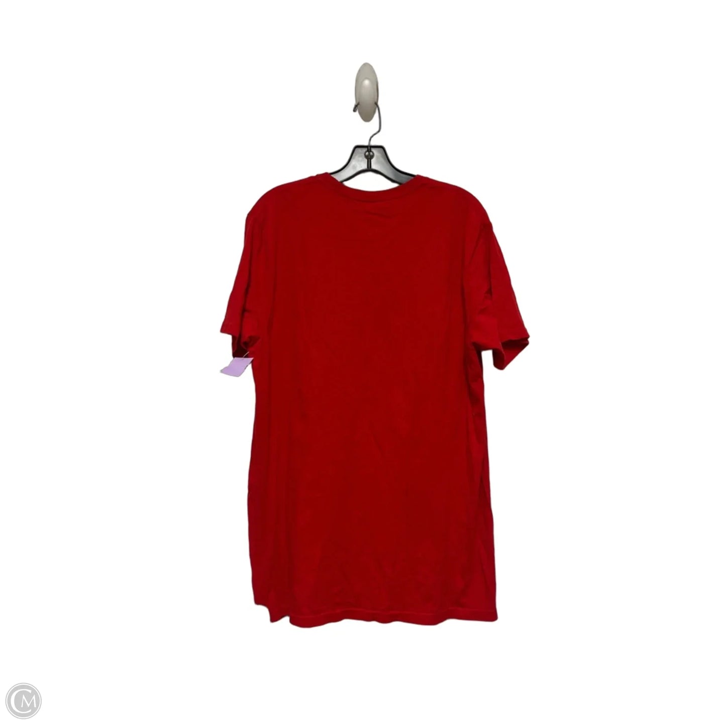 Top Short Sleeve By Disney Store In Red, Size: L