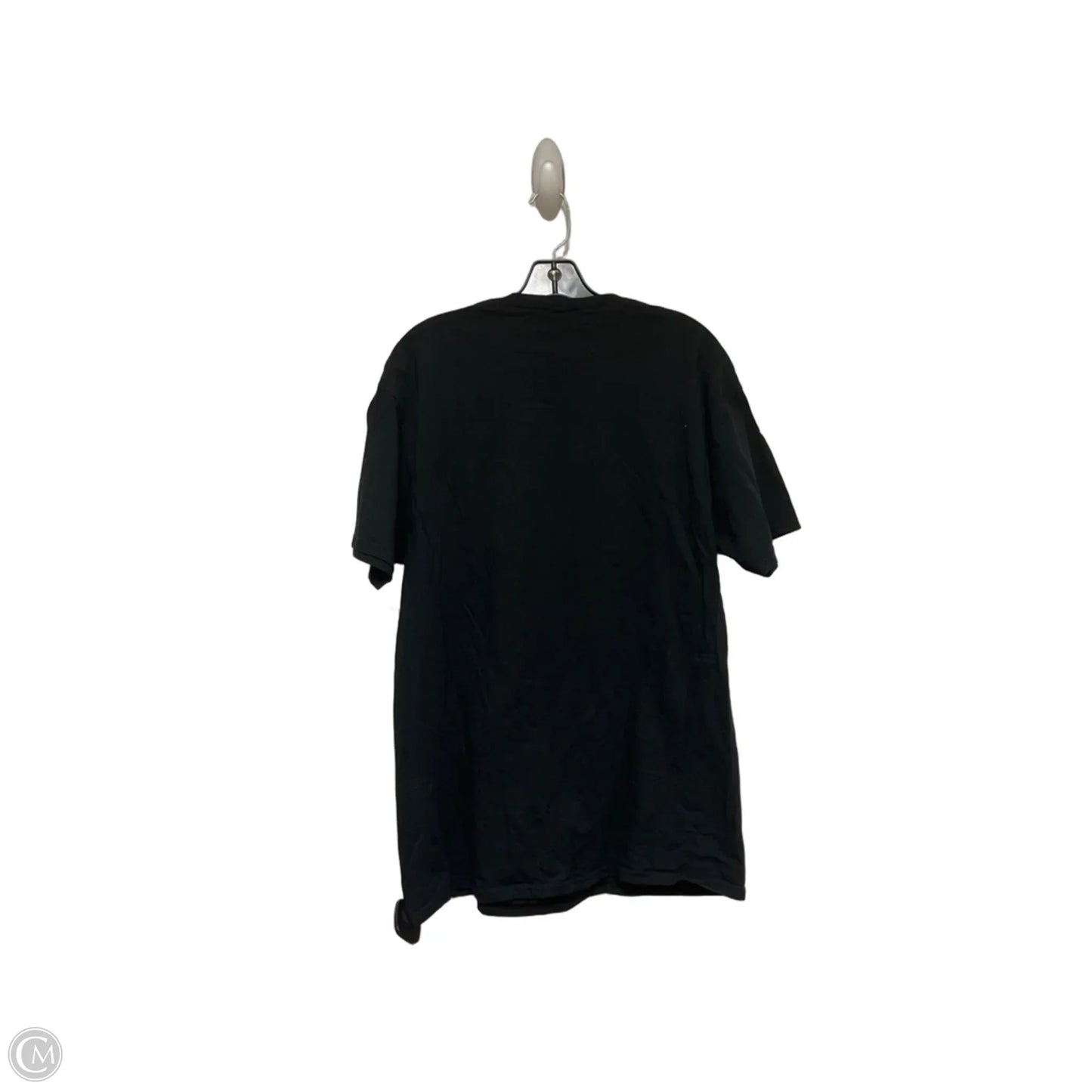 Top Short Sleeve By Disney In Black, Size: L