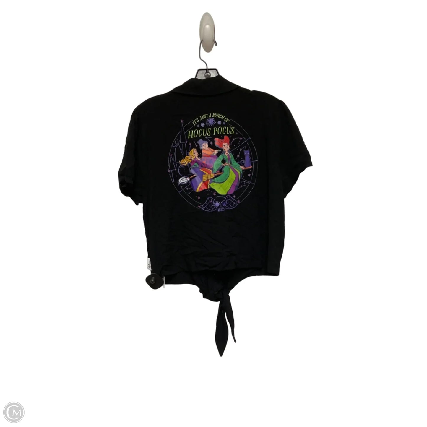 Top Short Sleeve By Disney Store In Black, Size: Xl
