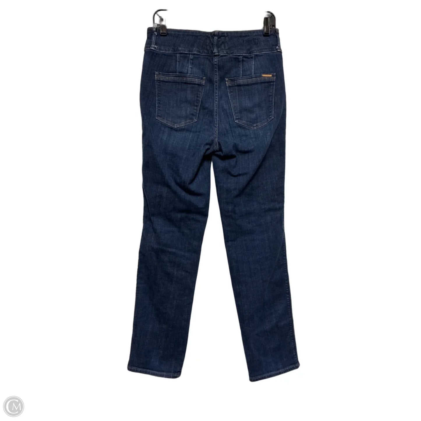 Jeans Straight By White House Black Market In Blue Denim, Size: 6