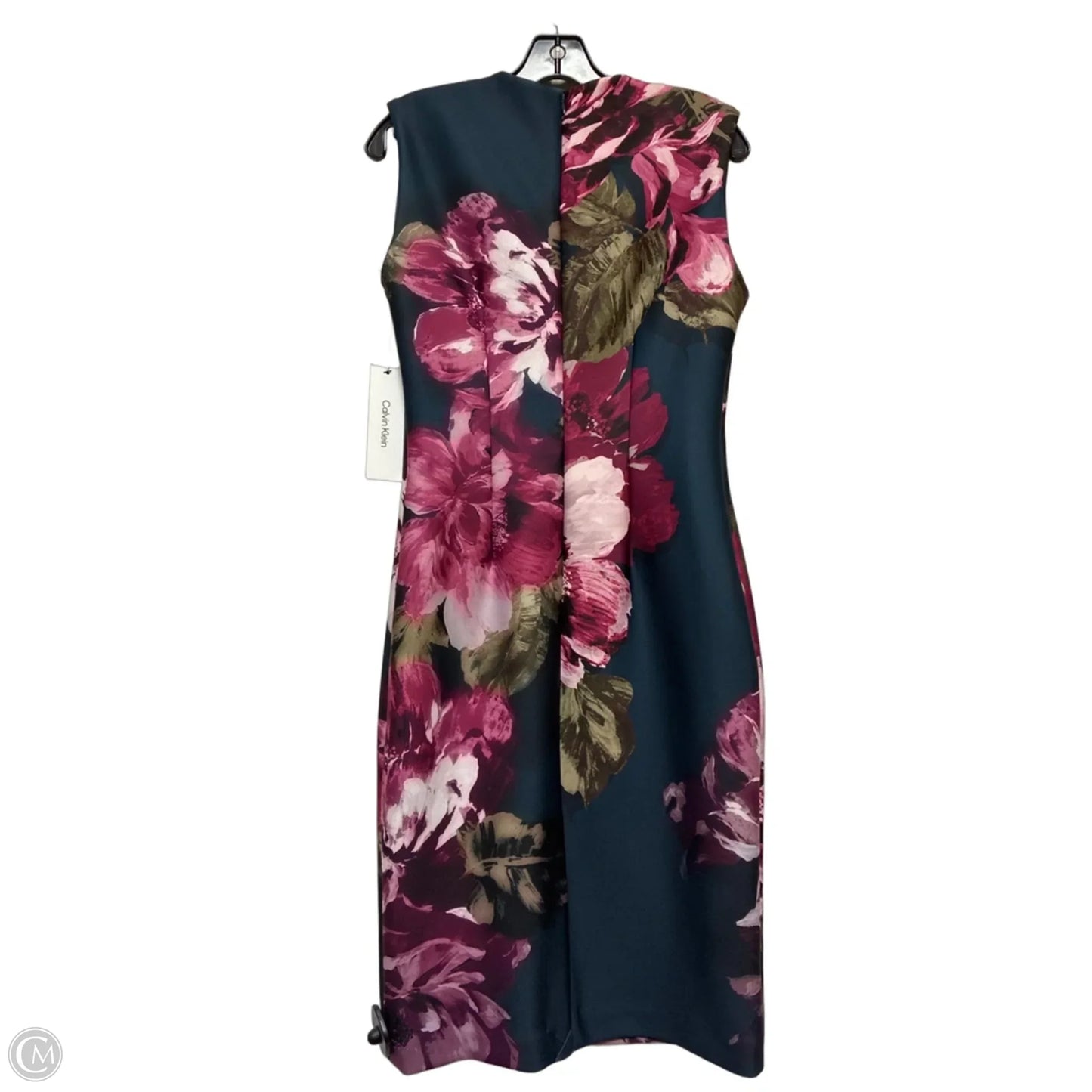 Dress Casual Short By Calvin Klein In Floral Print, Size: S
