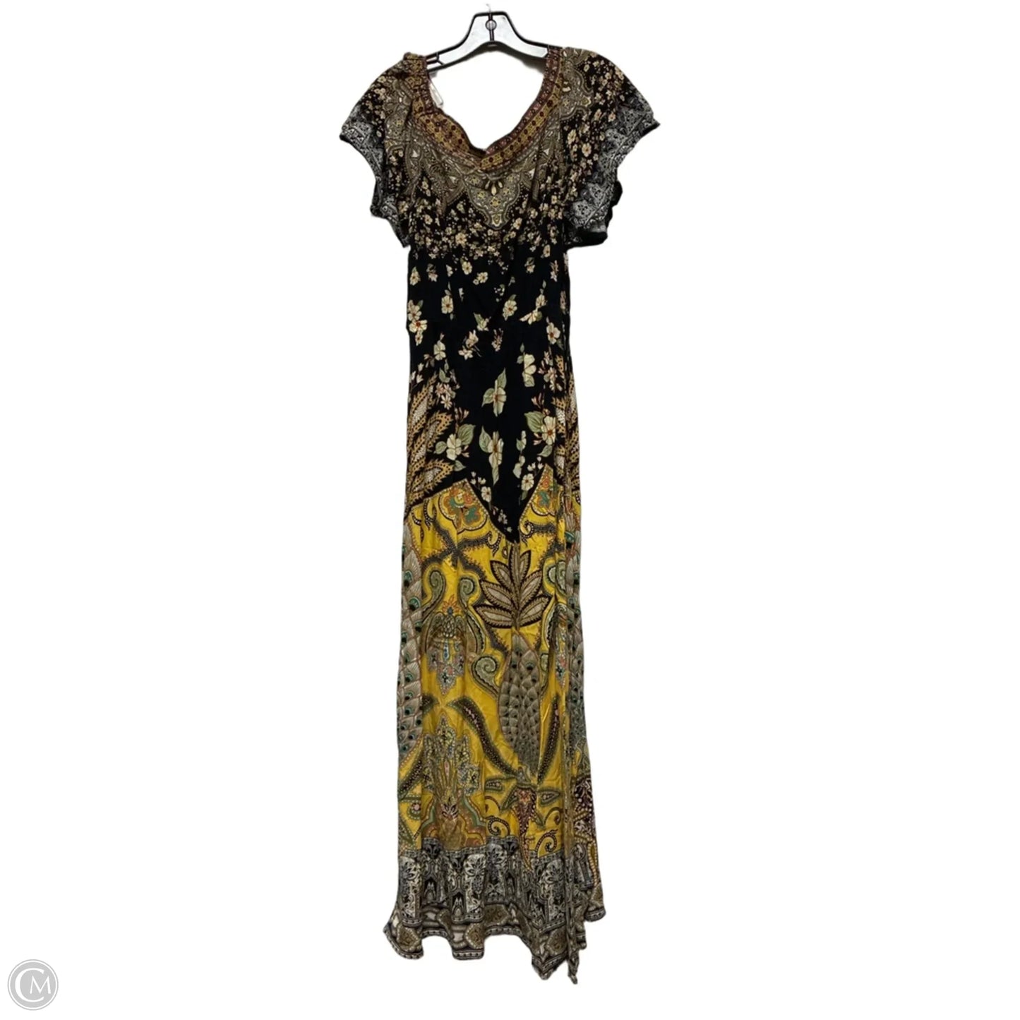 Dress Casual Maxi By Farm Rio In Floral Print, Size: S