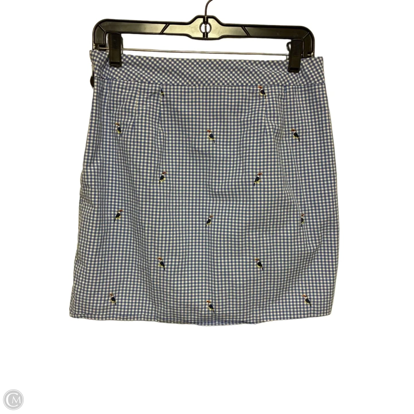 Skirt Mini & Short By Talbots In Checkered Pattern, Size: 8