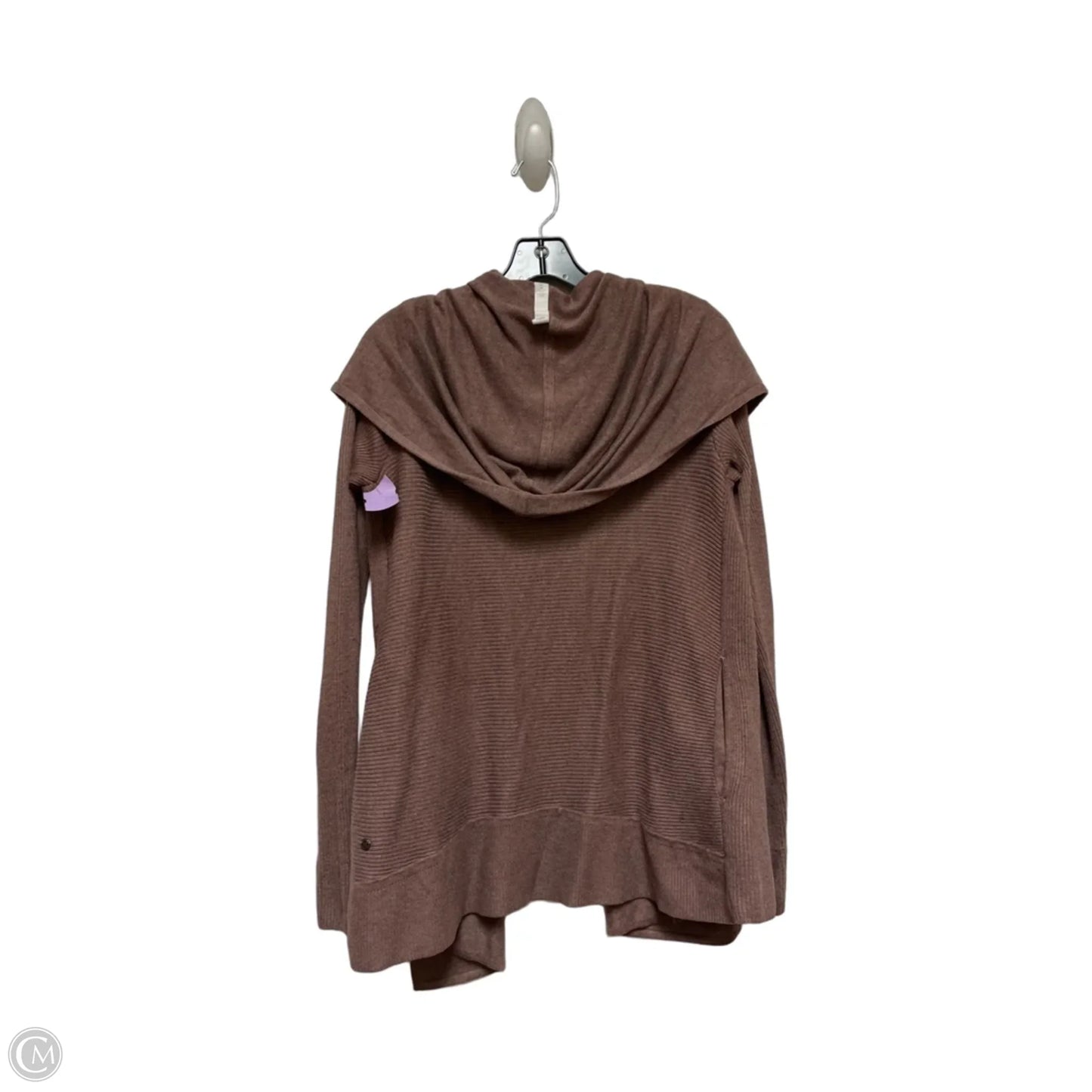 Sweater Cardigan By Lululemon In Brown, Size: 8