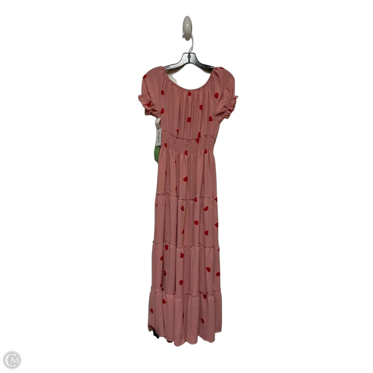Dress Casual Maxi By Clothes Mentor In Pink & Red, Size: M