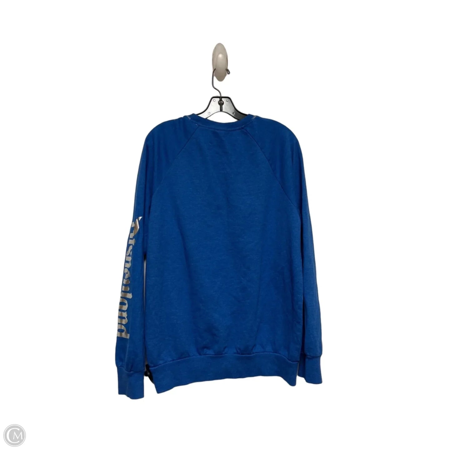 Sweatshirt Crewneck By Disney Store In Blue, Size: M