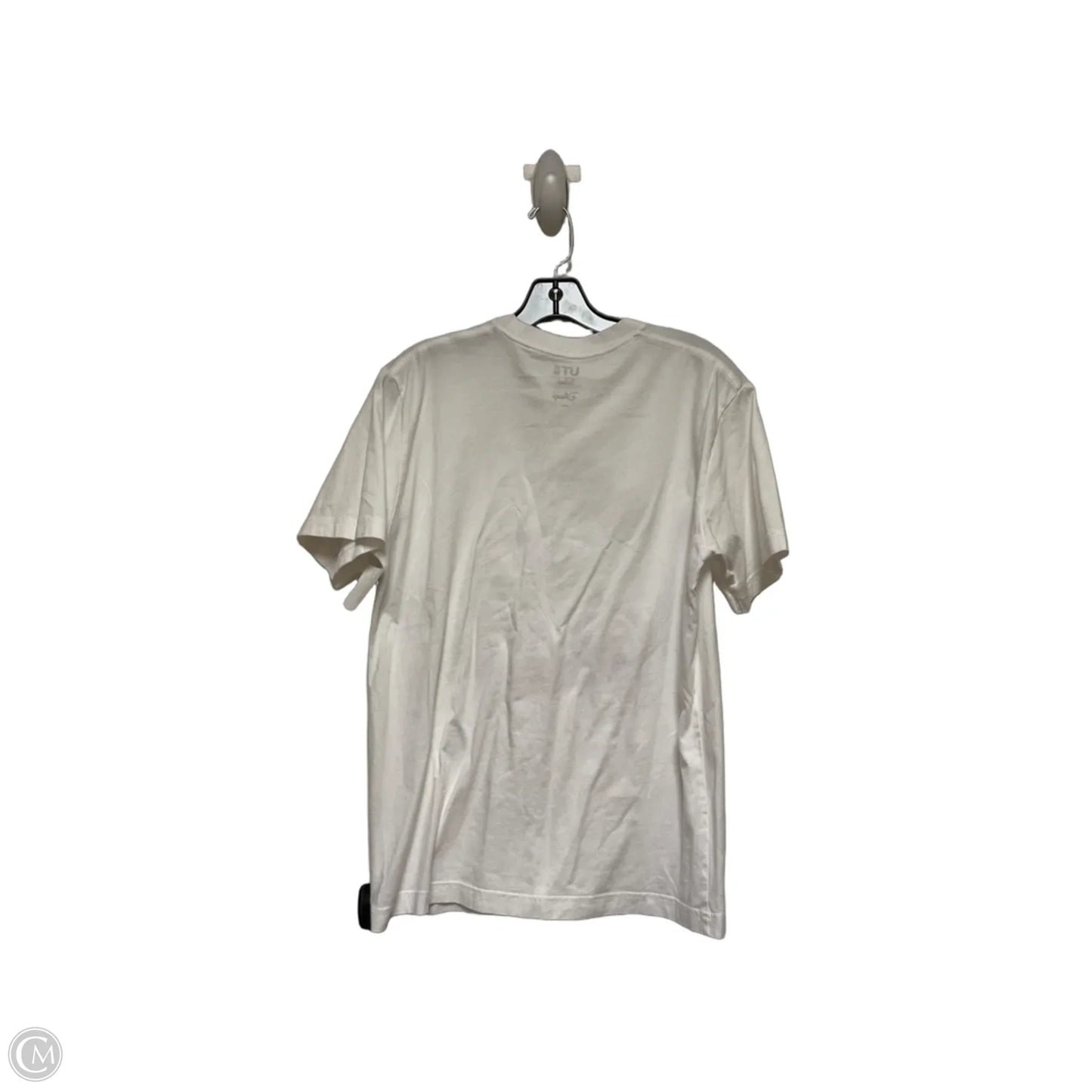 Top Short Sleeve Basic By Uniqlo In White, Size: S