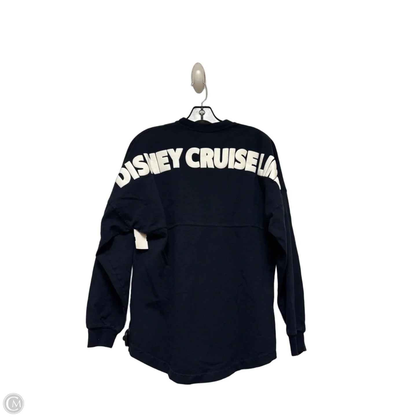 Top Long Sleeve By Disney Store In Black & White, Size: Xs