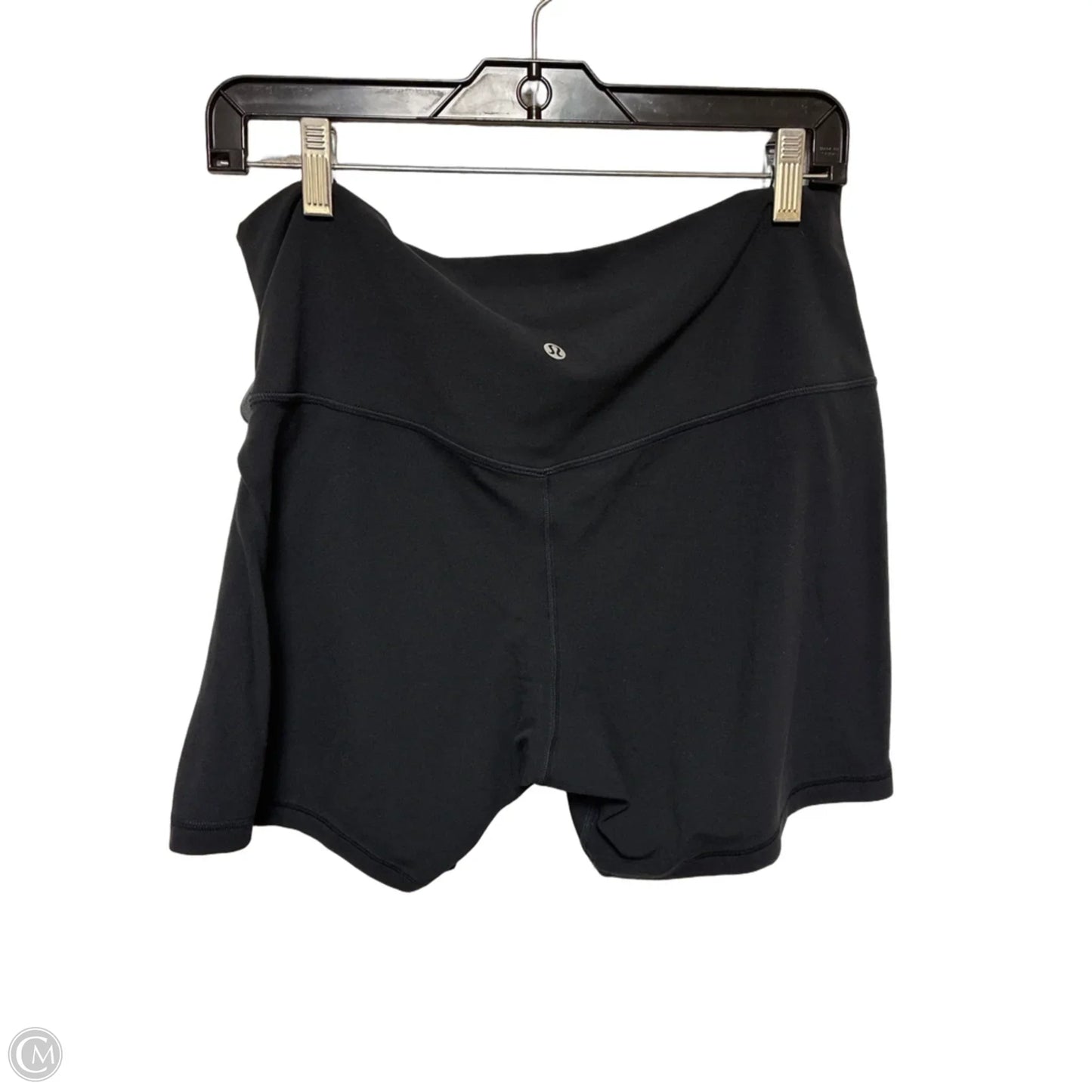 Athletic Shorts By Lululemon In Black, Size: 14