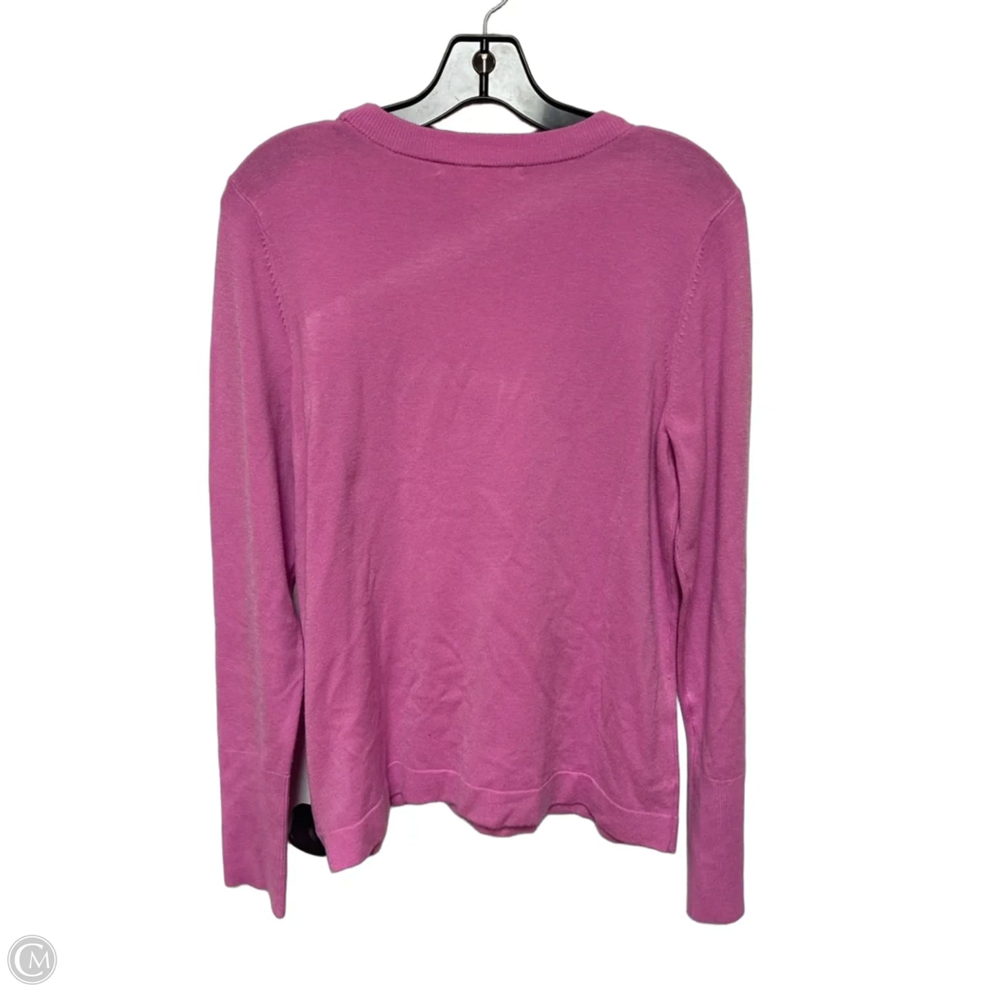 Top Long Sleeve Designer By Lilly Pulitzer In Pink, Size: M