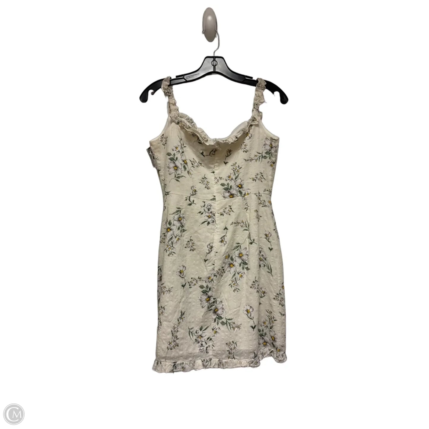 Dress Casual Short By Clothes Mentor In Floral Print, Size: M