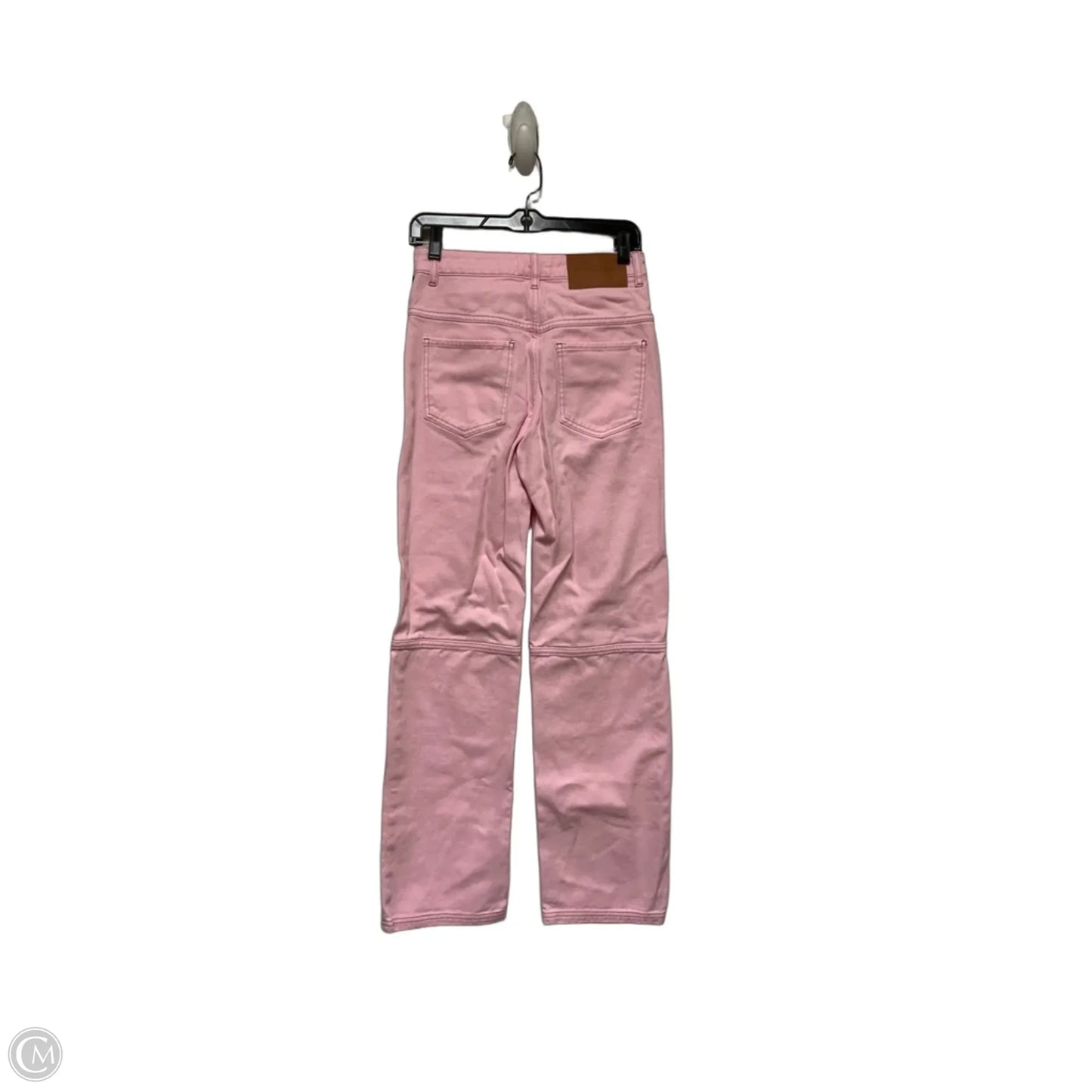Jeans Straight By Clothes Mentor In Pink Denim, Size: 2
