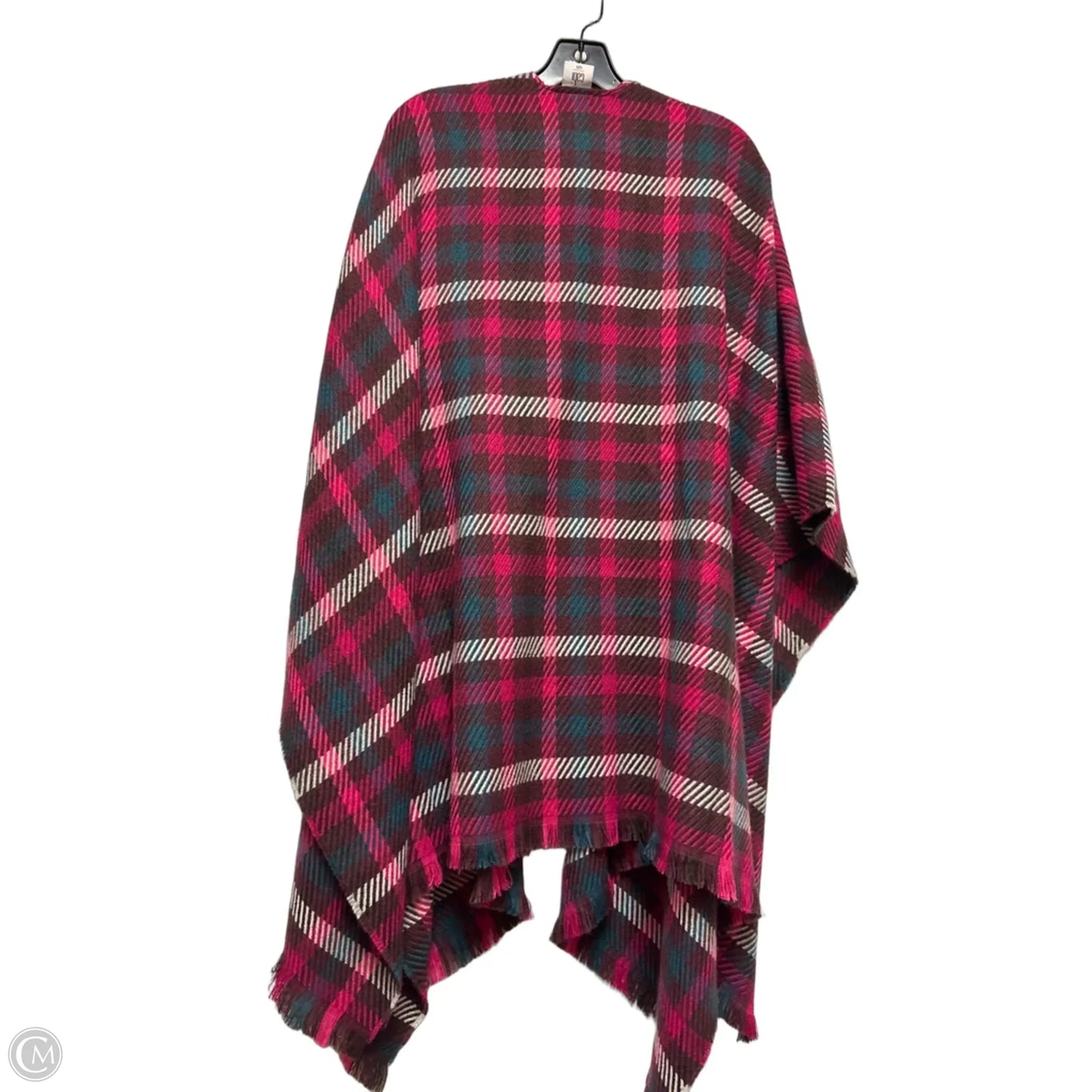 Shawl By Cabi In Plaid Pattern, Size: Osfm