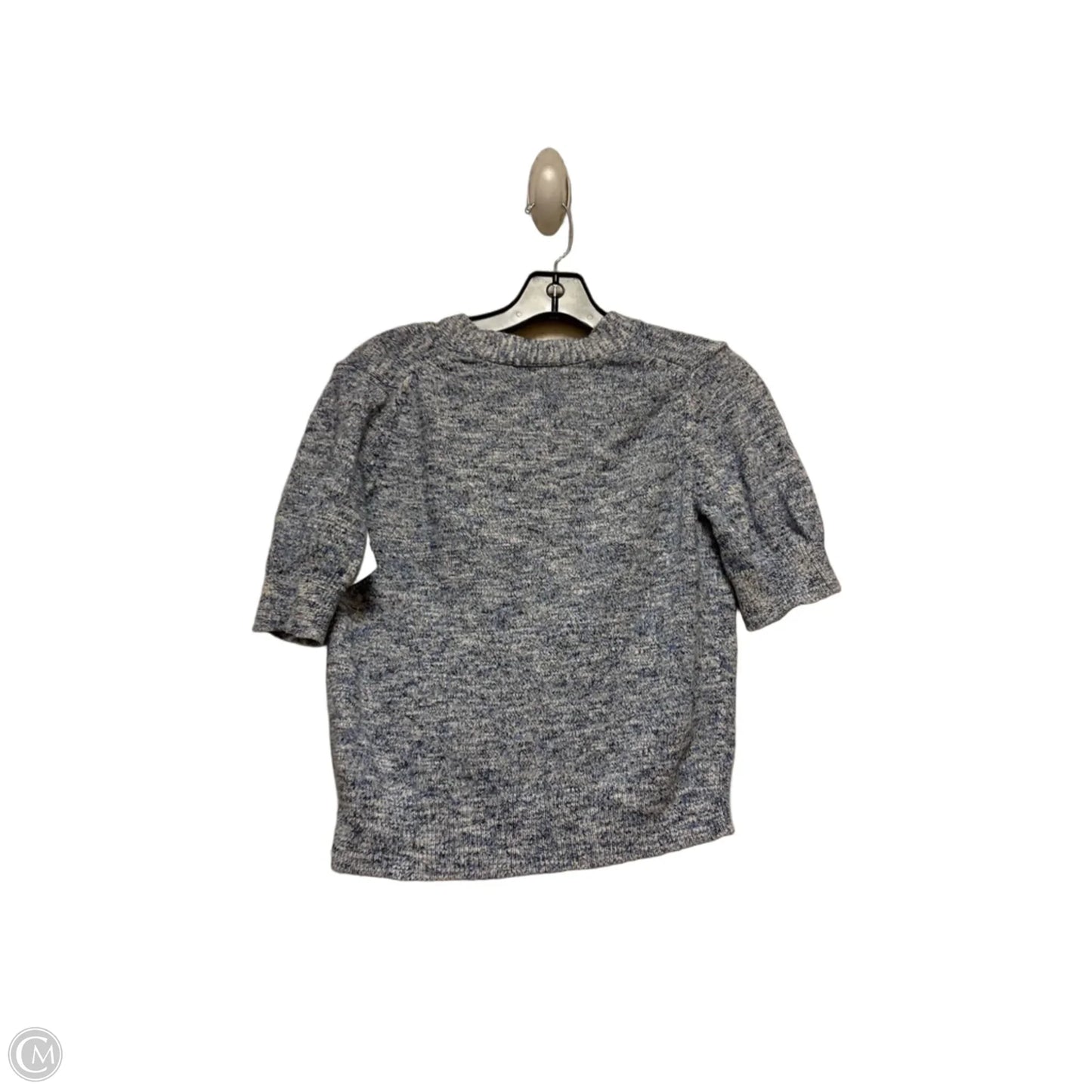 Top Short Sleeve By Banana Republic In Blue, Size: Xs