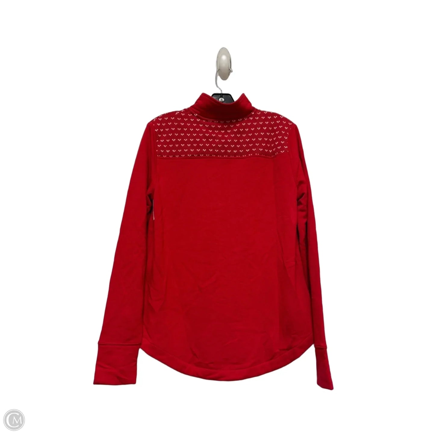 Top Long Sleeve By Vineyard Vines In Red, Size: M