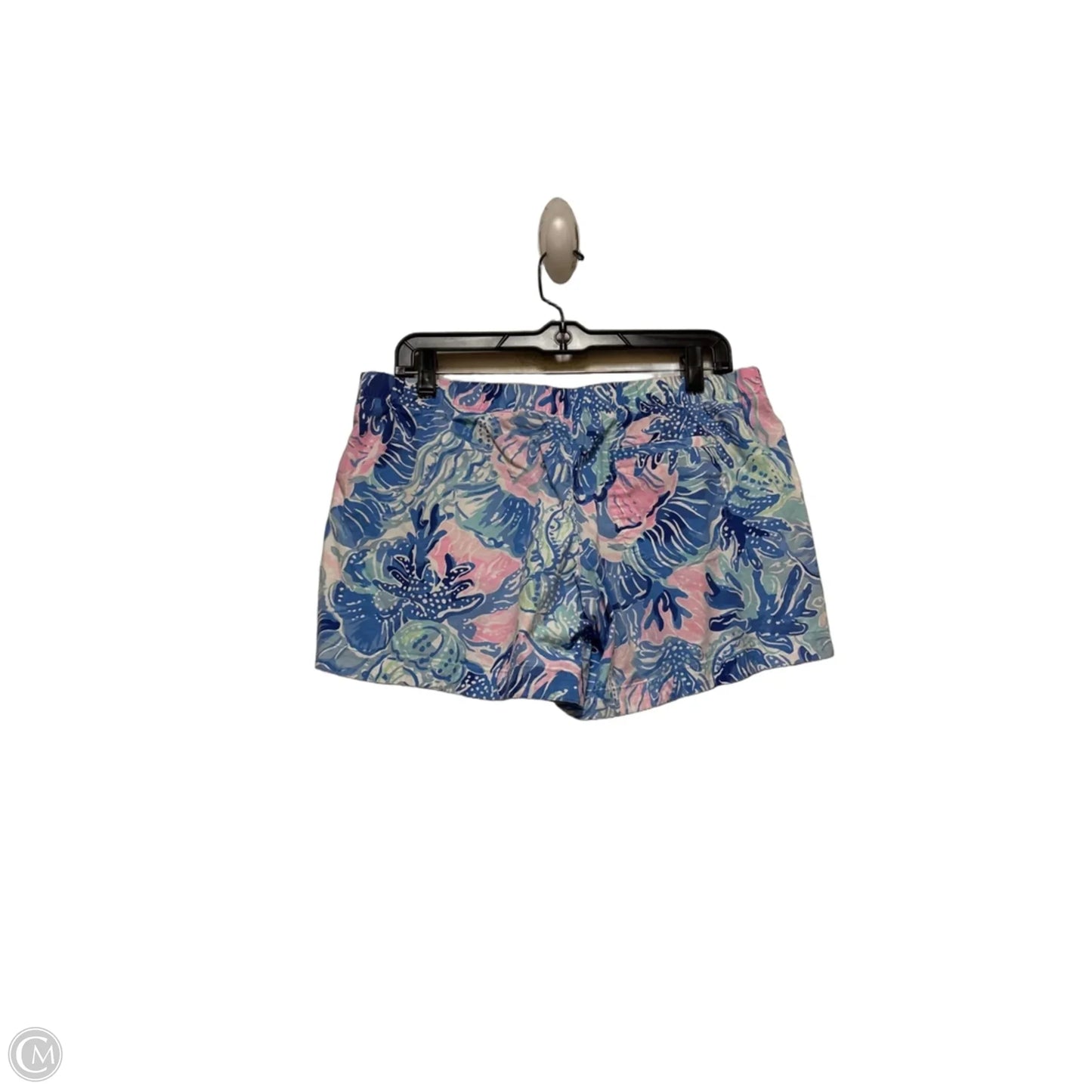 Shorts Designer By Lilly Pulitzer In Blue & Pink, Size: M