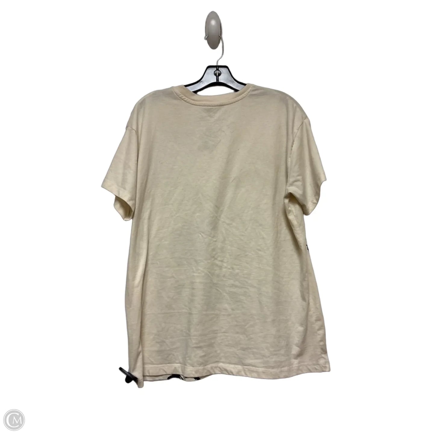 Top Short Sleeve By Disney Store In Black & Cream, Size: Xs