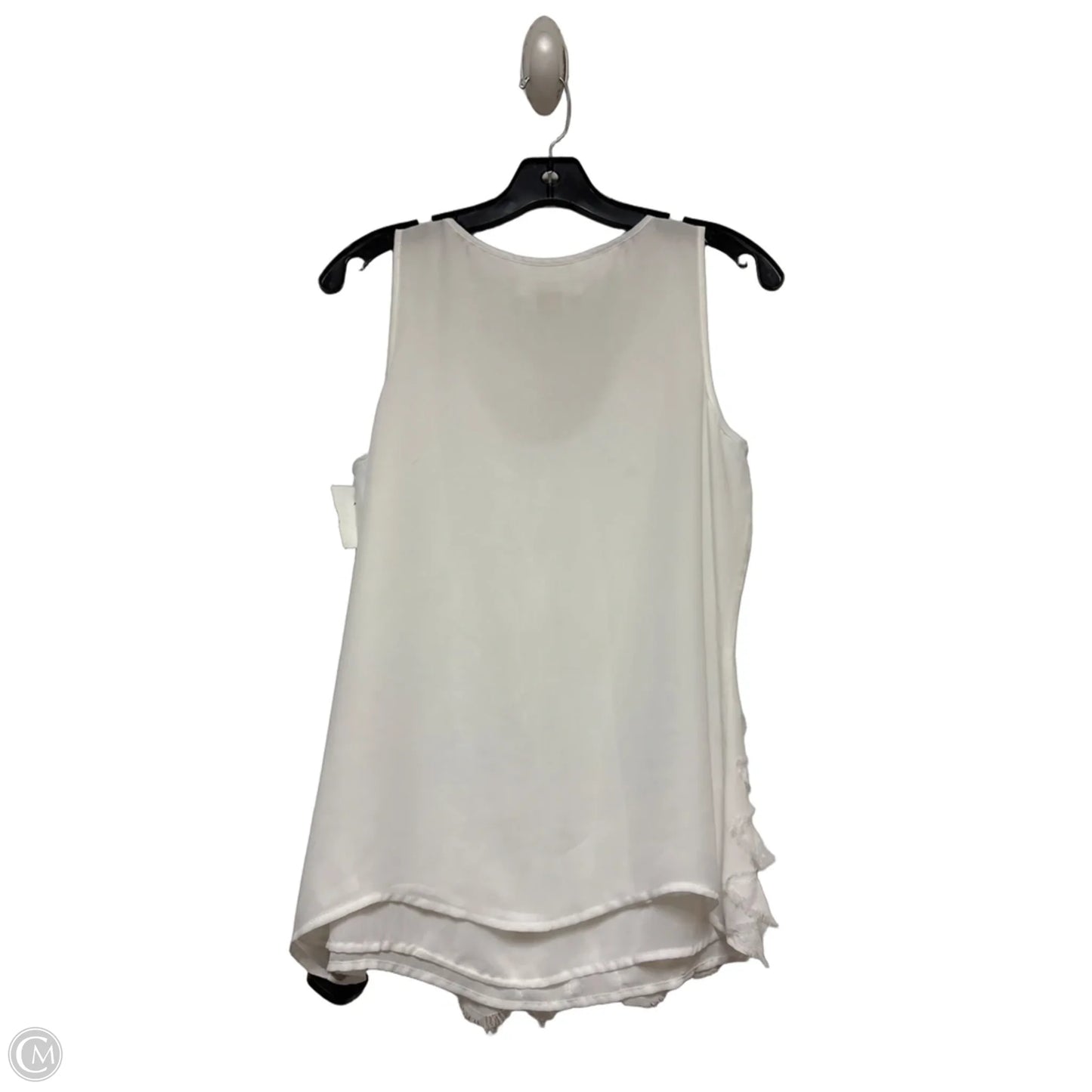 Top Sleeveless By Michael By Michael Kors In White, Size: M
