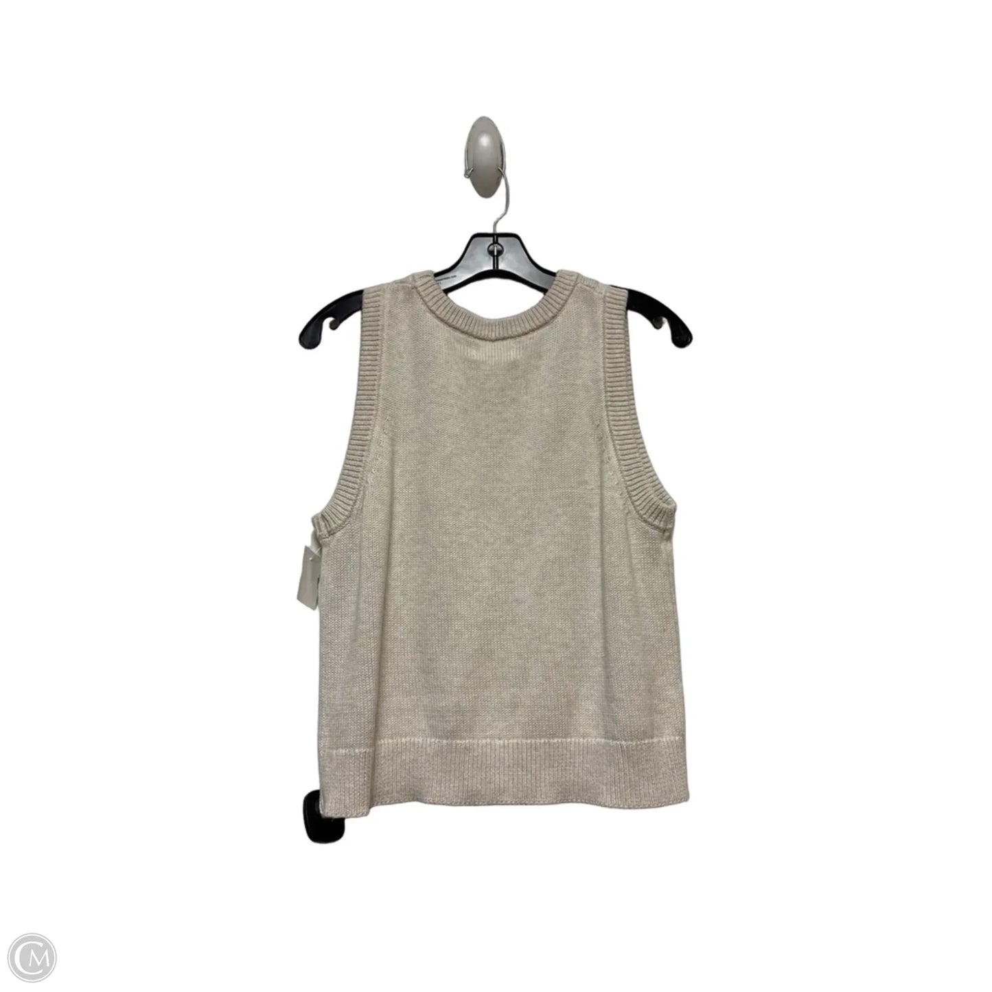 Top Sleeveless By Universal Thread In Tan, Size: M