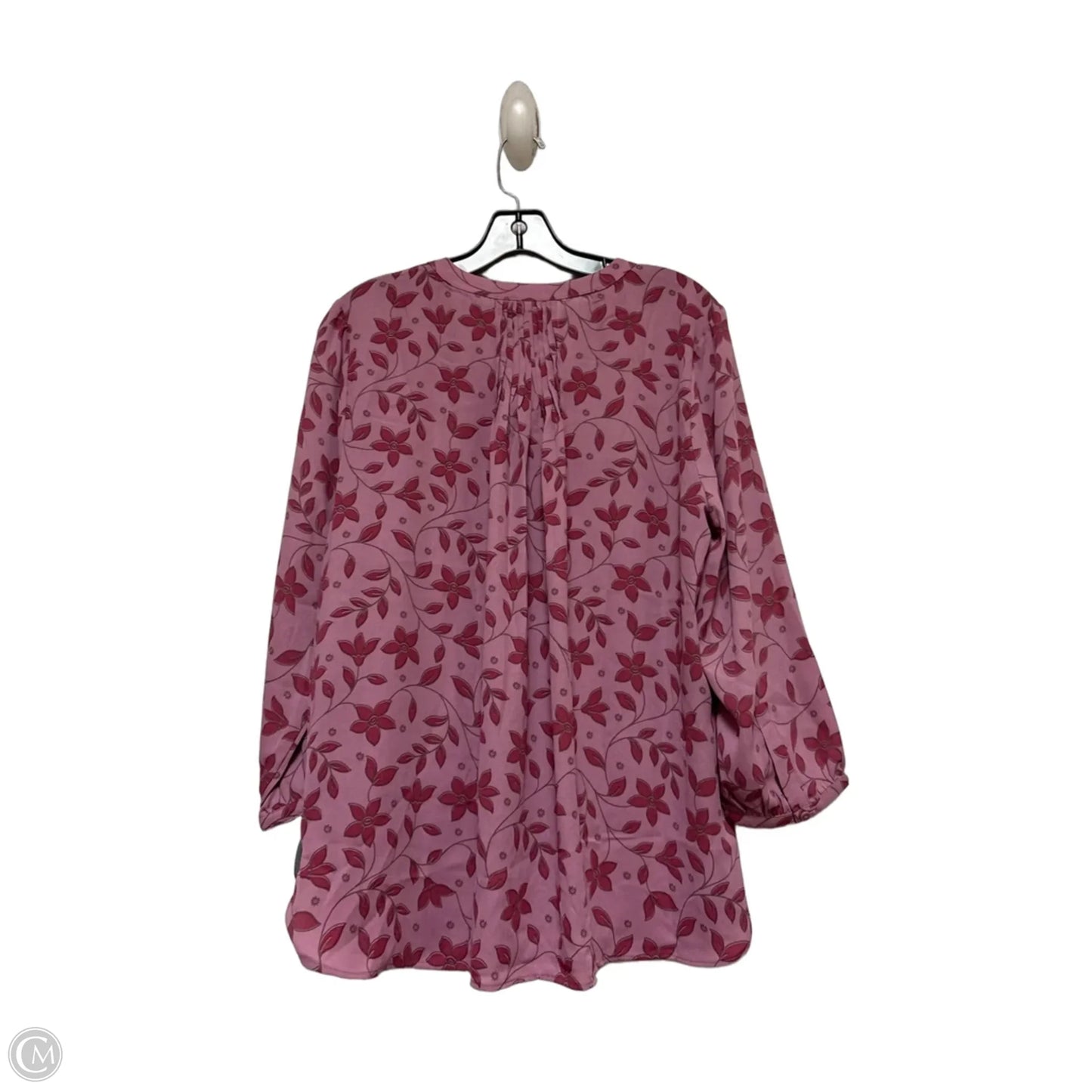 Top Long Sleeve By Not Your Daughters Jeans In Purple, Size: M