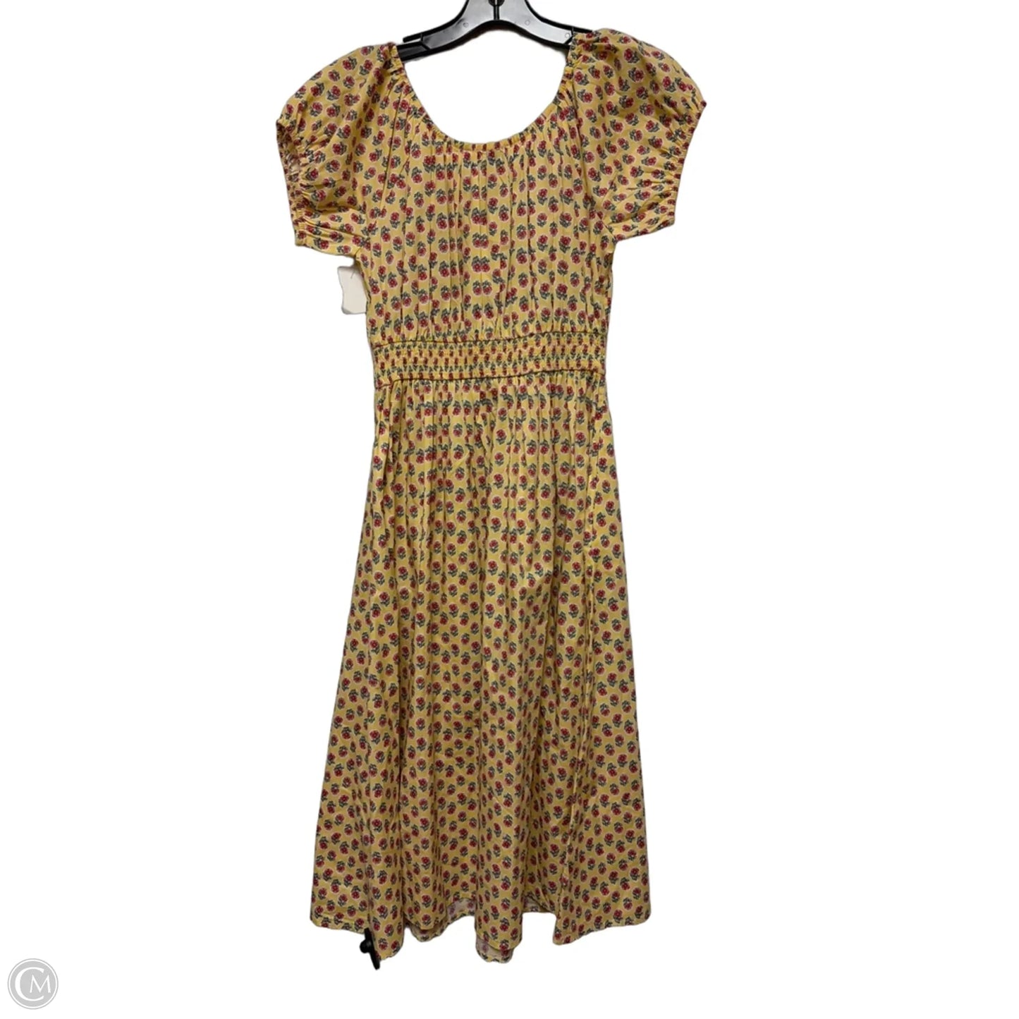 Dress Casual Midi By J. Crew In Floral Print, Size: Xs
