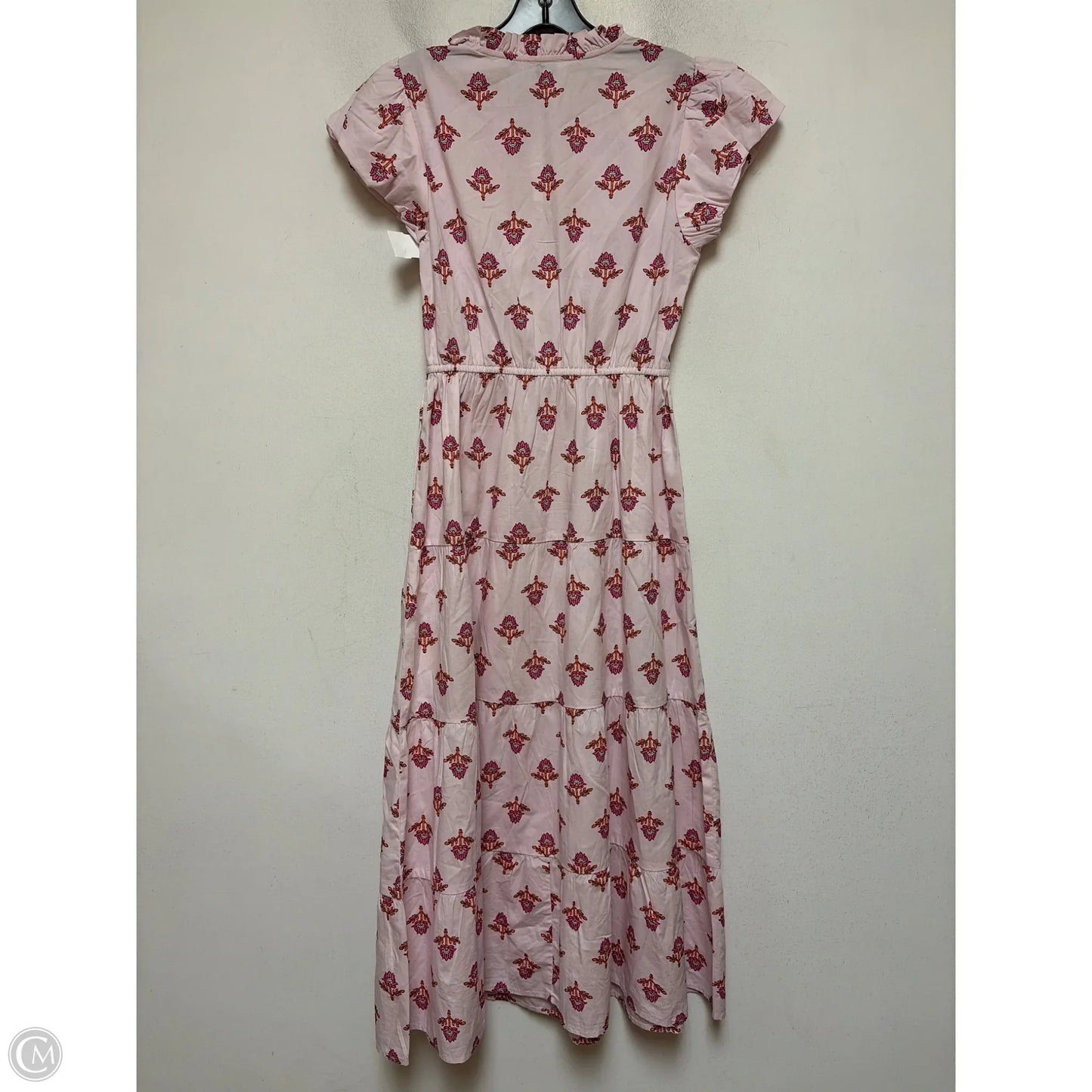 Dress Casual Midi By J. Crew In Floral Print, Size: Xs