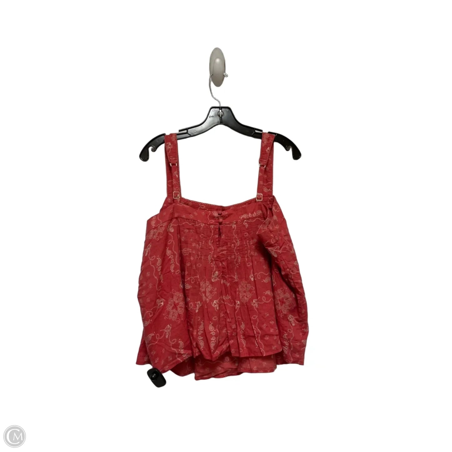 Top Sleeveless By Abercrombie And Fitch In Red, Size: Xl