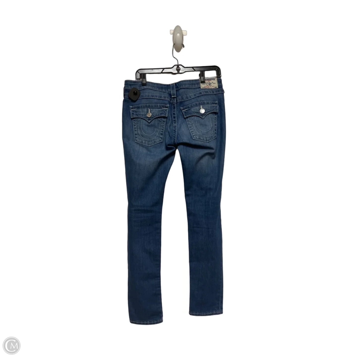 Jeans Skinny By True Religion In Blue Denim, Size: 10