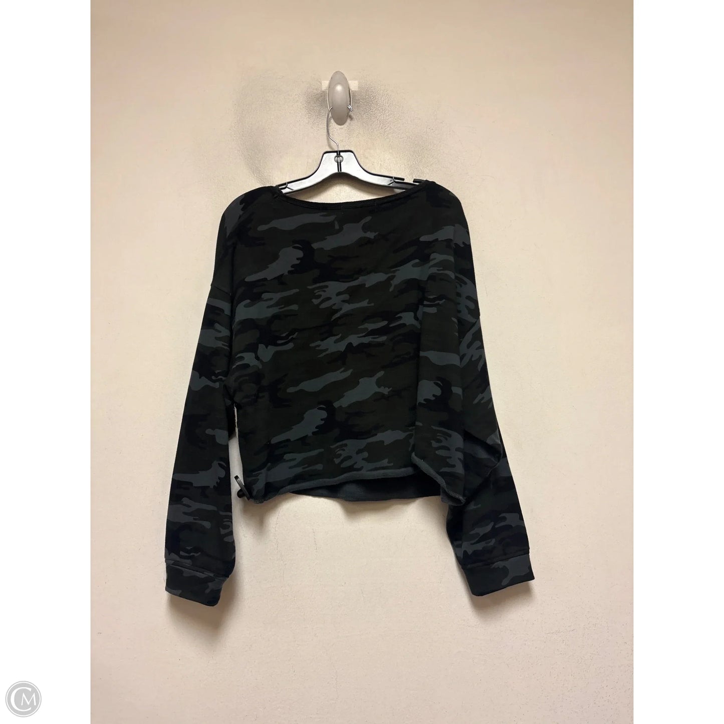 Sweatshirt Crewneck By Sanctuary In Camouflage Print, Size: Xs