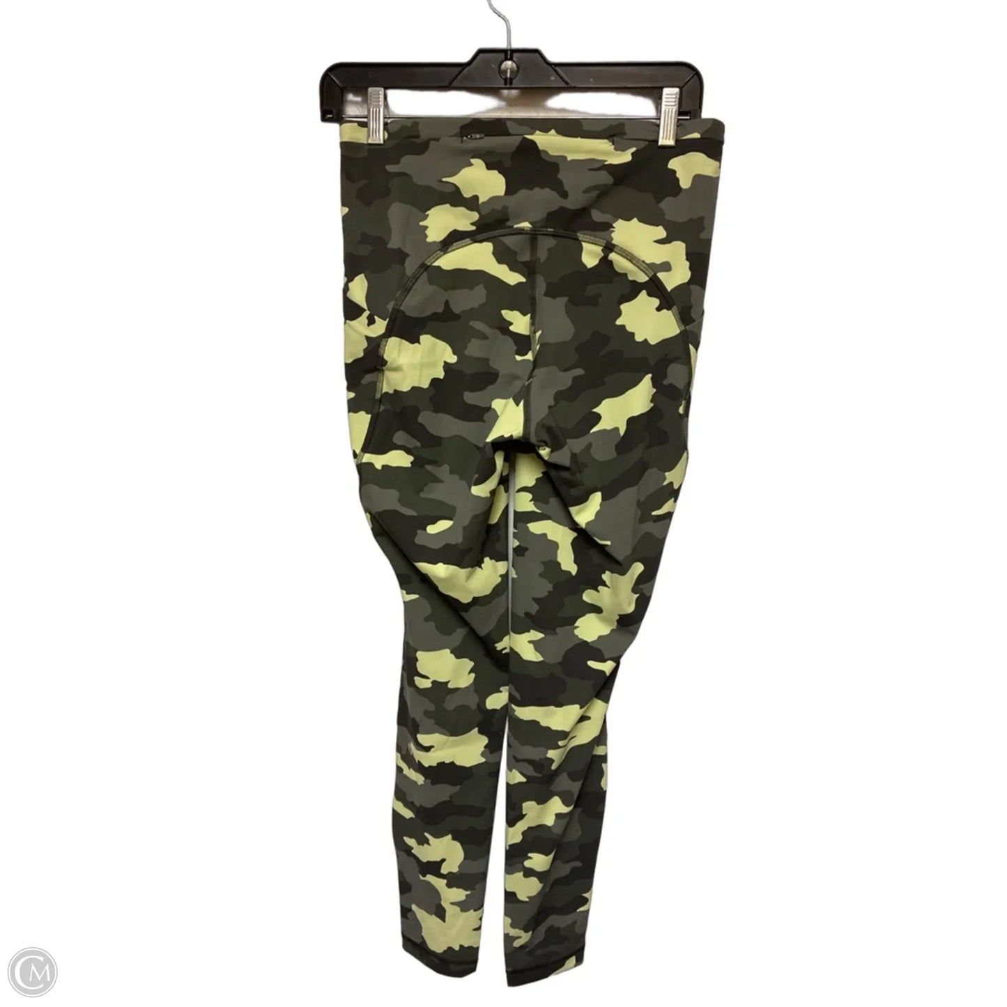 Athletic Leggings By Lululemon In Camouflage Print, Size: 8